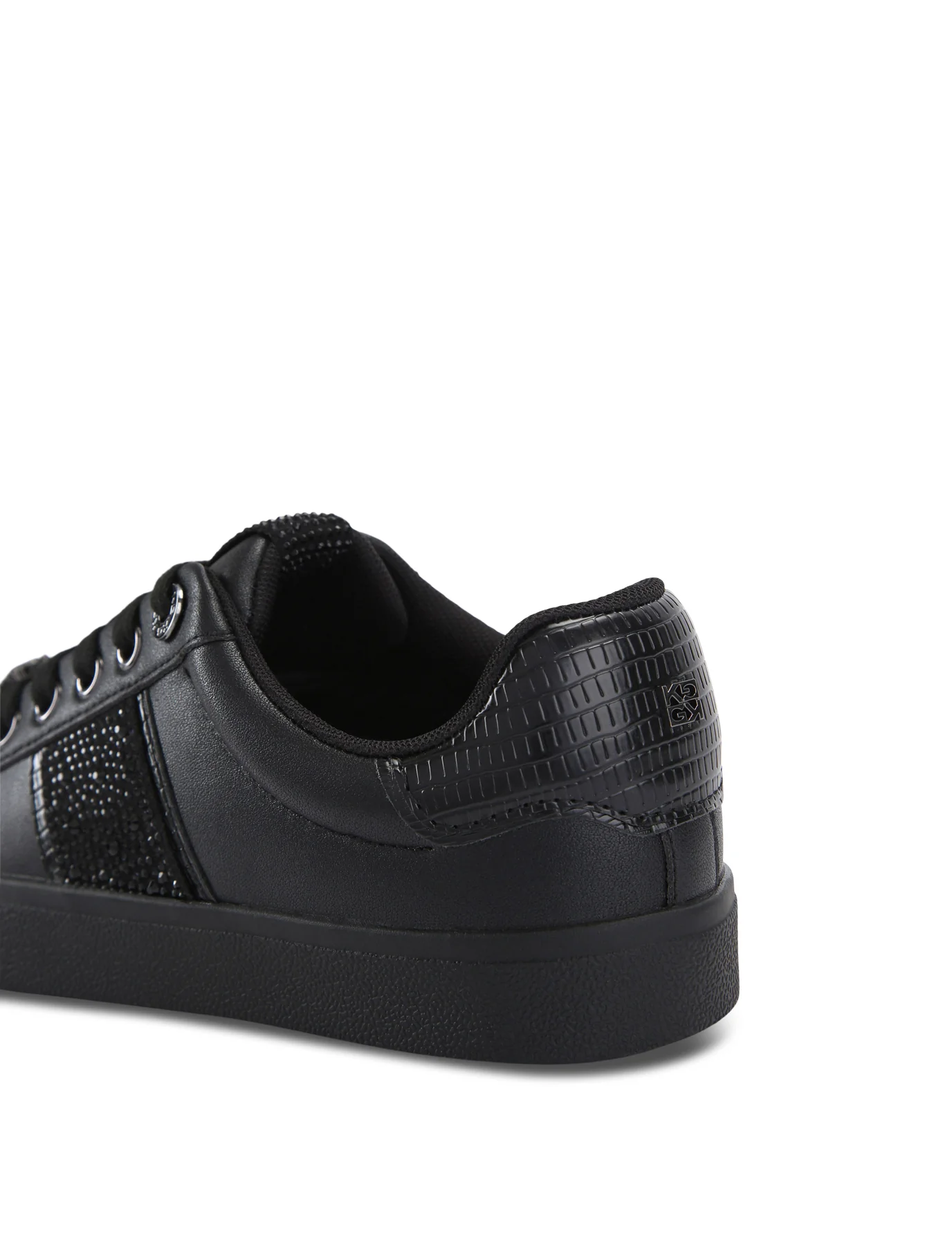 Lucie Lace Up Trainers White - Image 3
