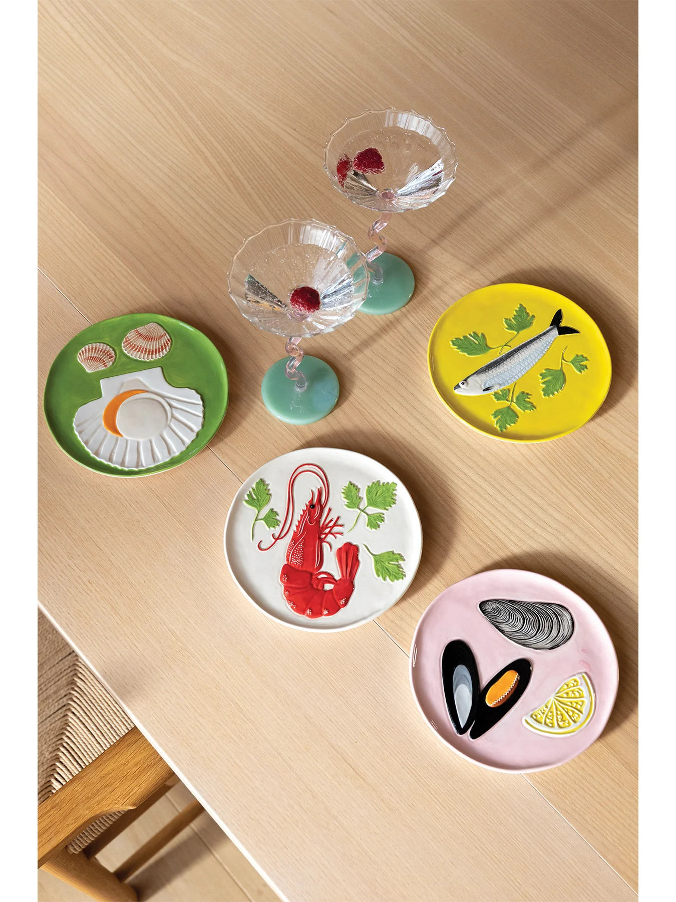 Sea Life Plate Set of 4 - Image 2