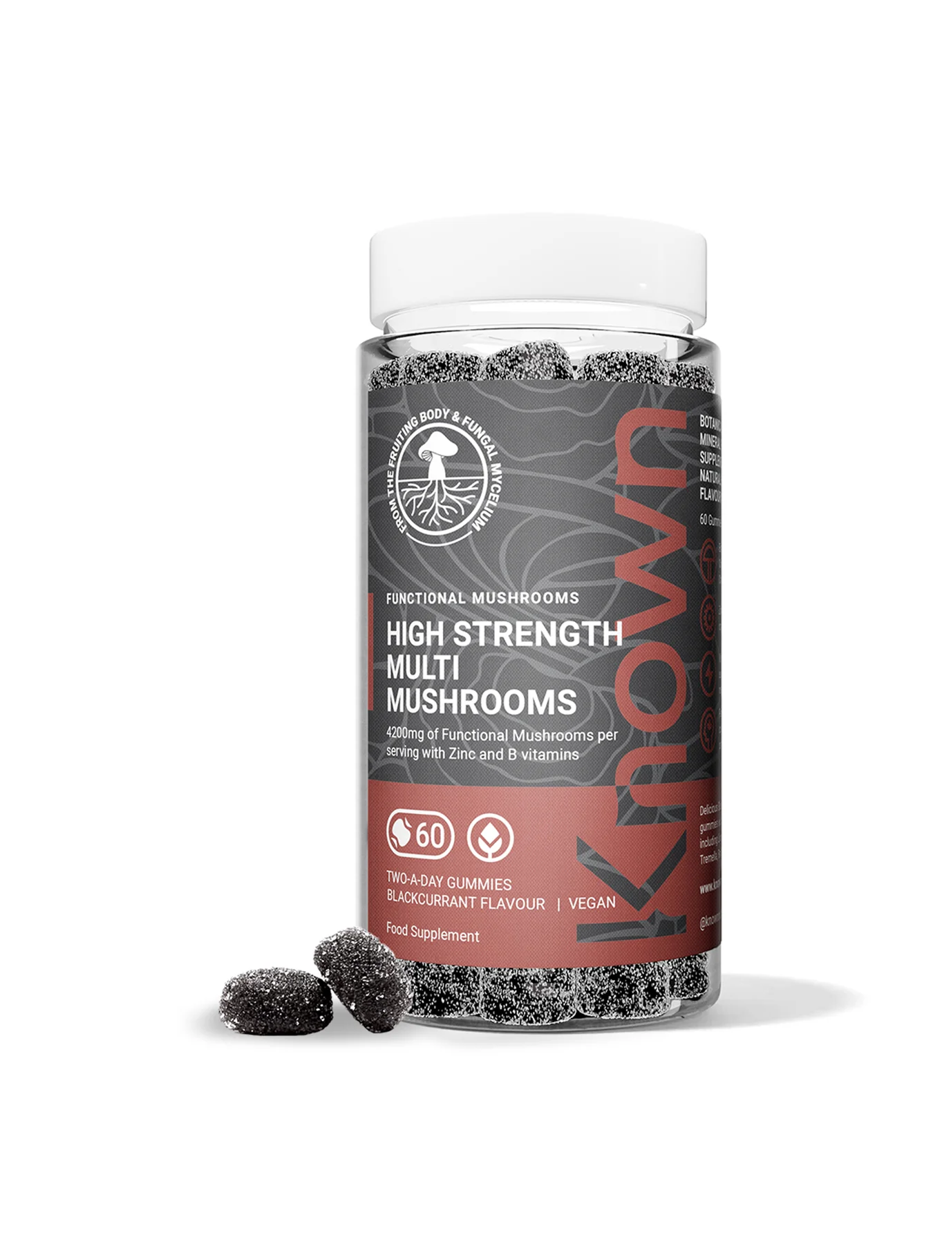 High-Strength Multi Mushroom Vegan Gummies
