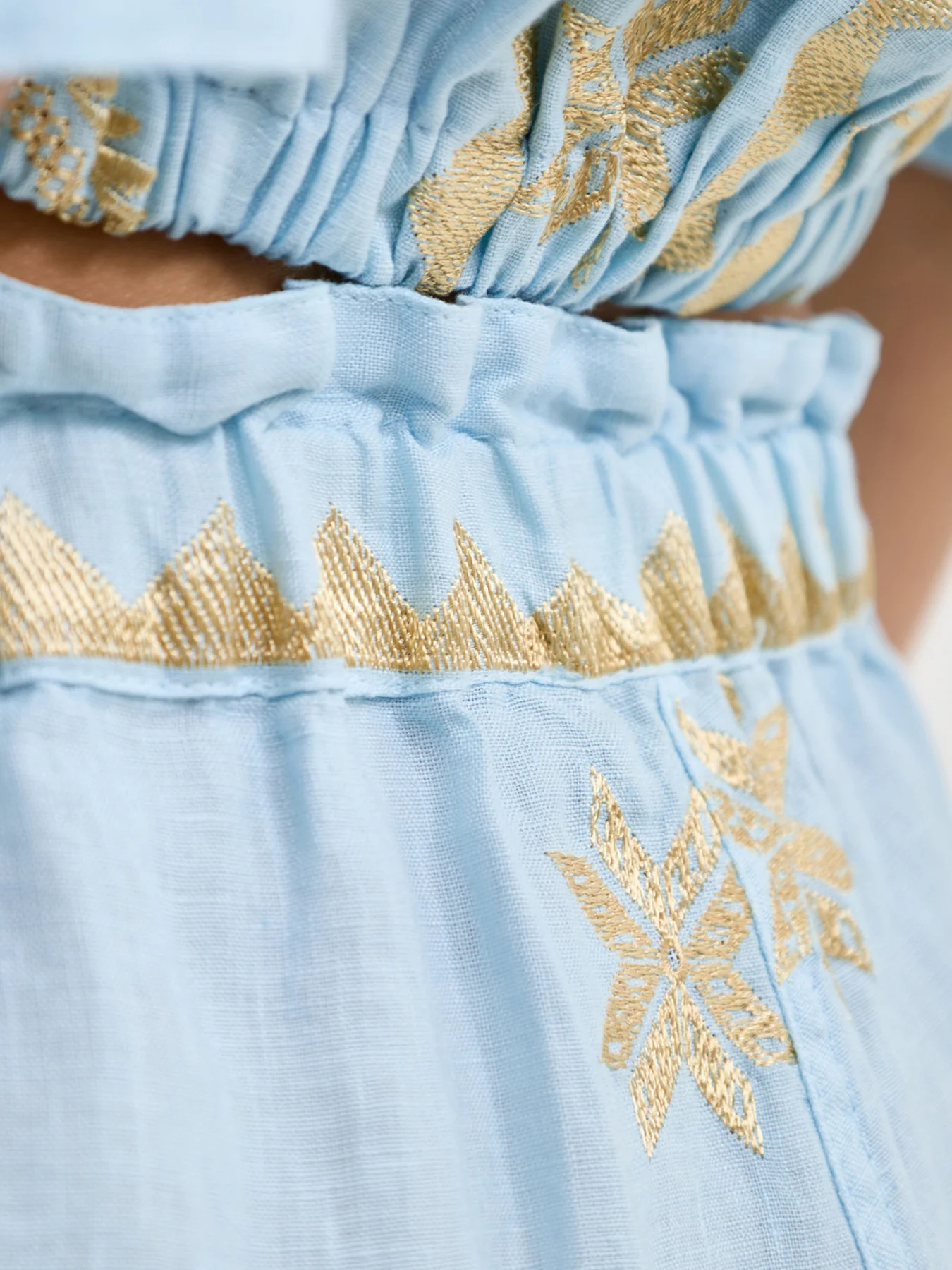 Lefkada Casual Shorts Blue - Image 3