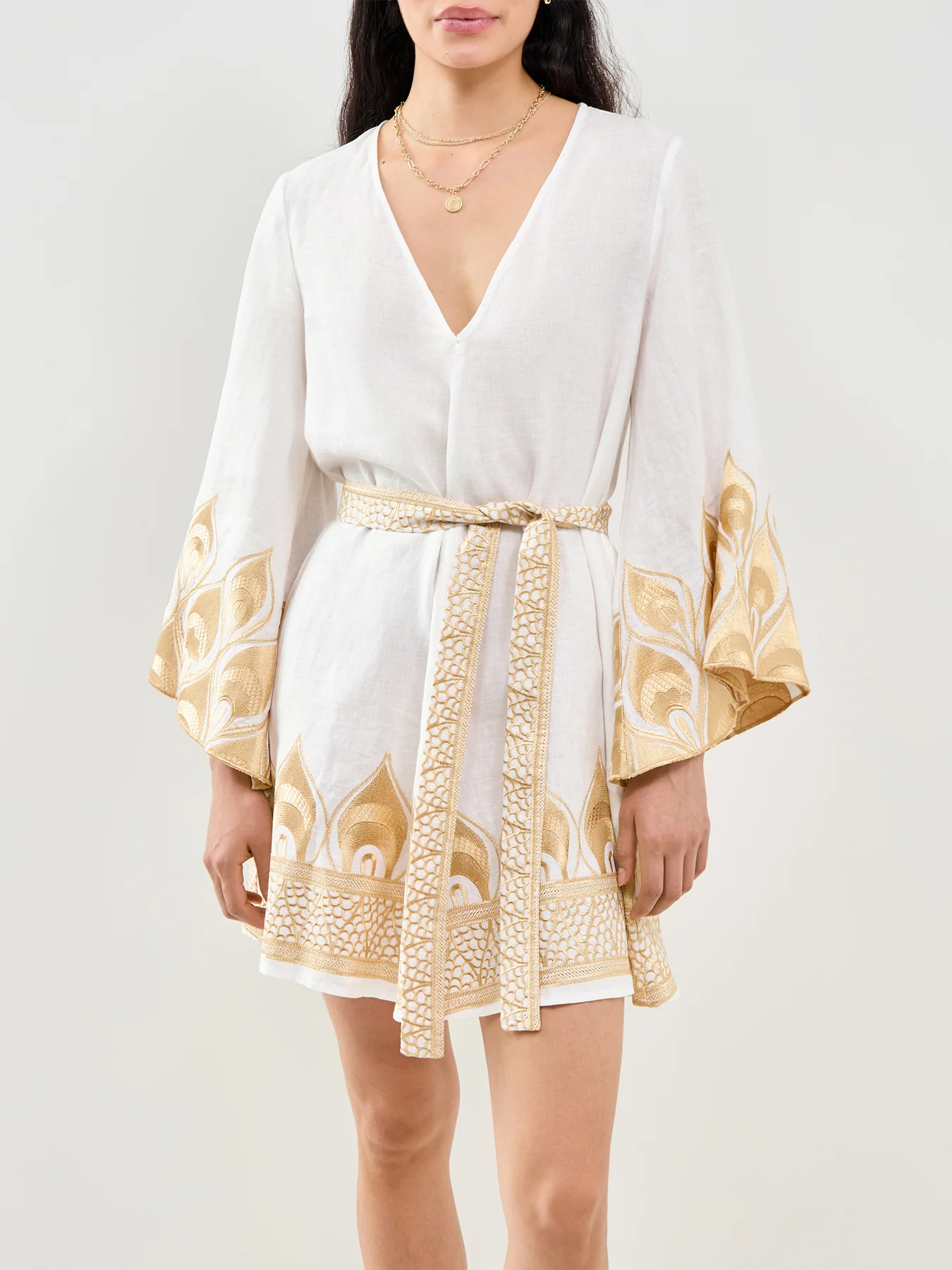 Phoenix Mini Dress White - Image 4