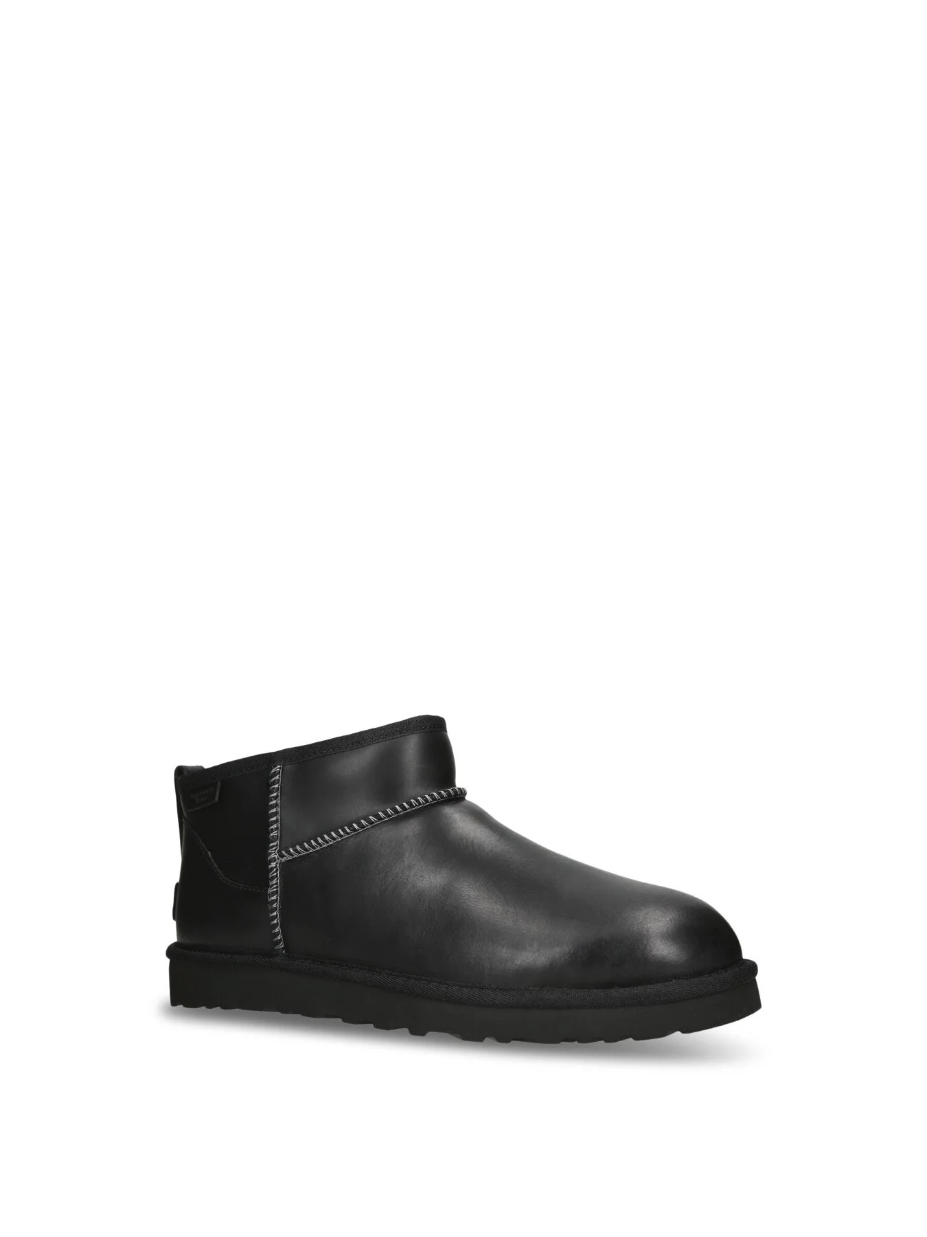 Mens Classic Ultra Mini Regenerate Leather Ankle Boots
