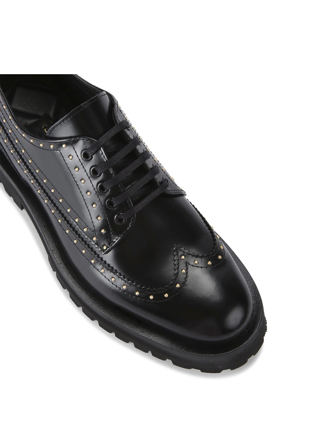 Drayton Stud Leather Brogues - Image 4