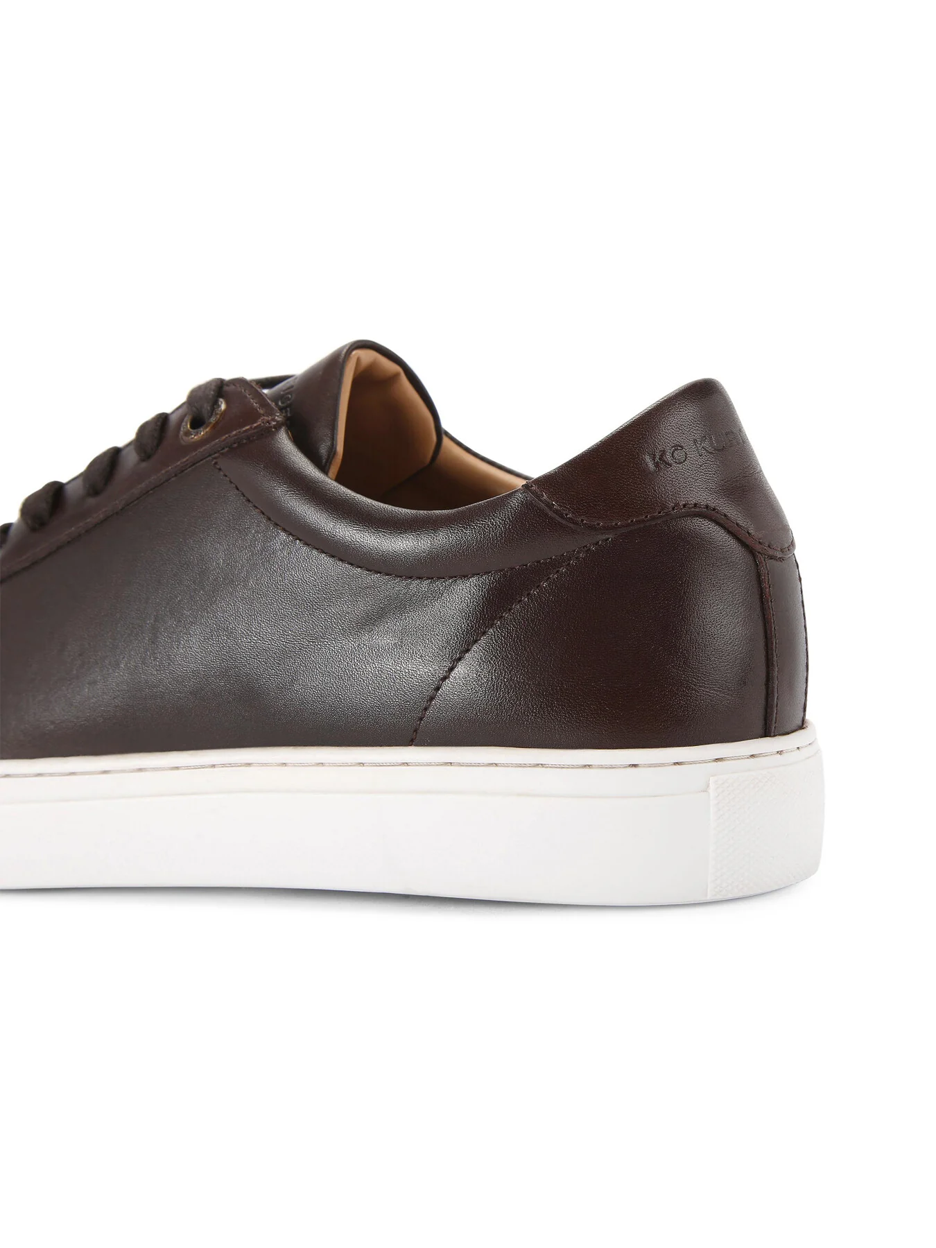 Fire Leather Low-Top Trainers Brown by KG Kurt Geiger - Image 3