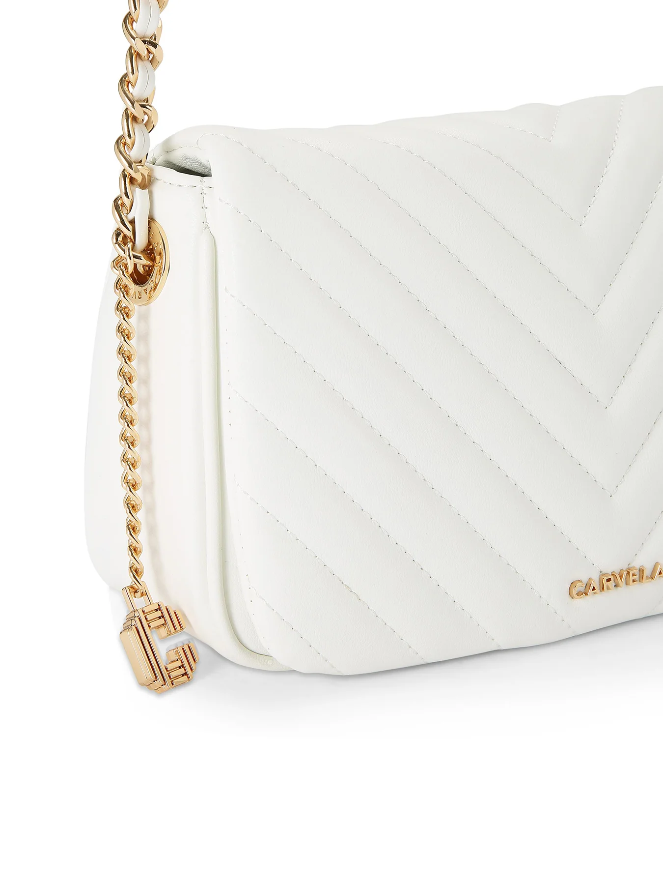 Lola Shoulder Bag White - Image 2
