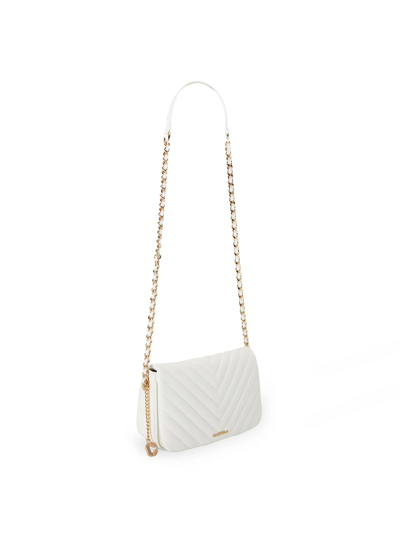Lola Shoulder Bag White - Image 4