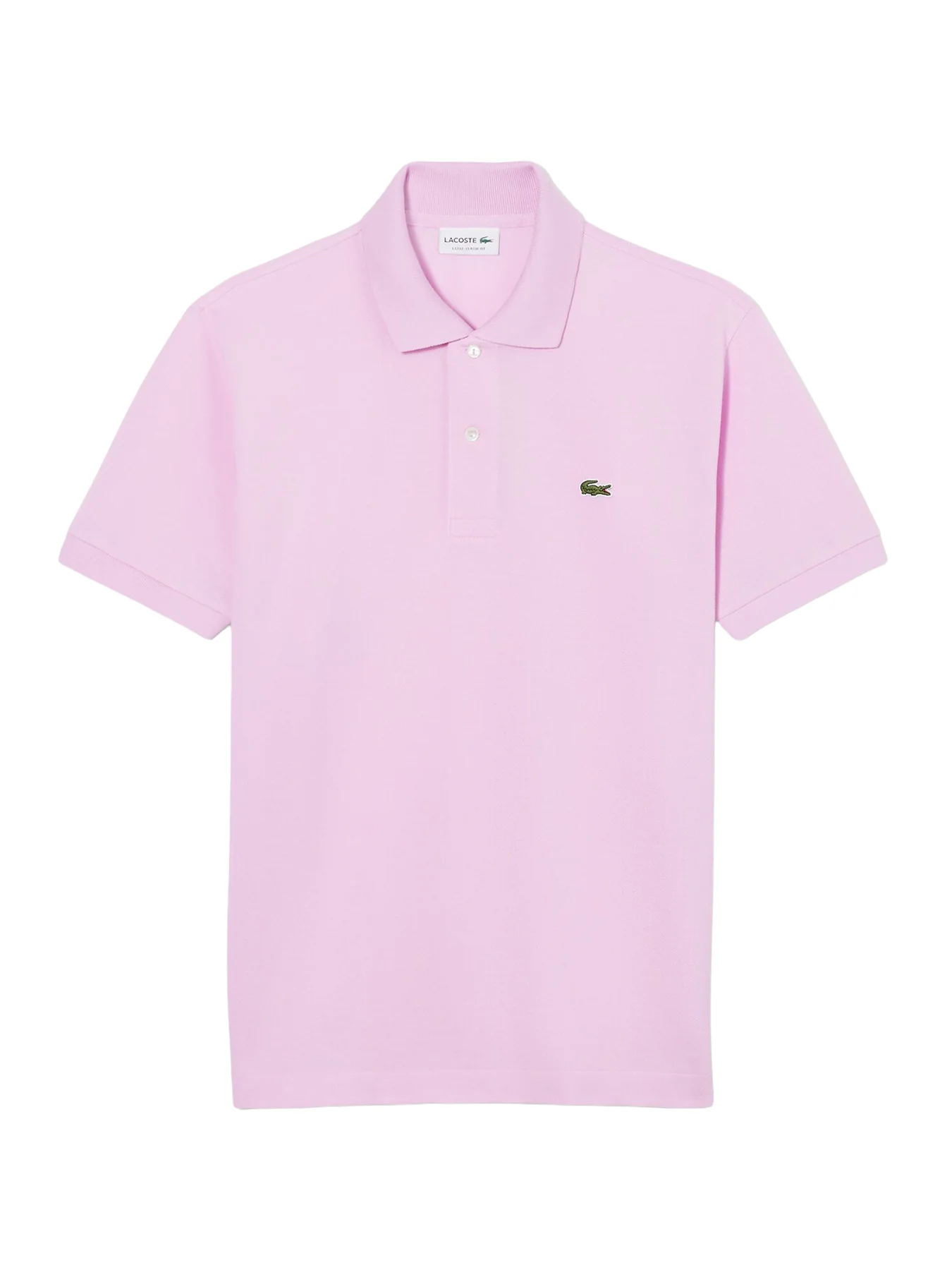 Classic Cotton Polo Shirt Pink