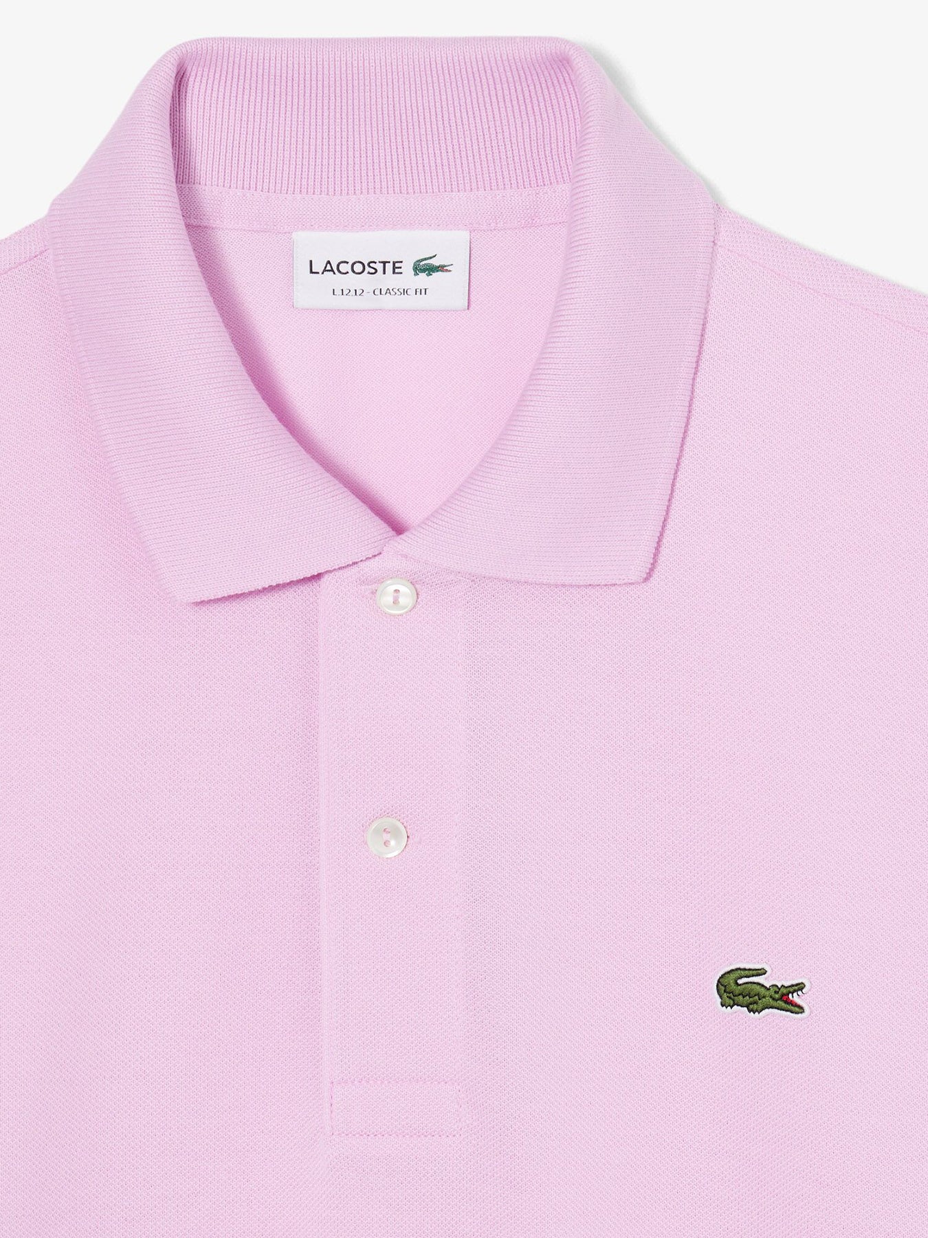 Classic Cotton Polo Shirt Pink - Image 2