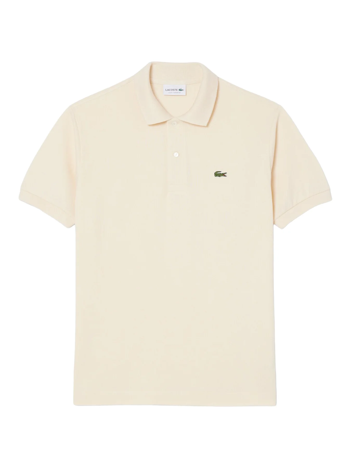 Classic Cotton Polo Shirt Cream