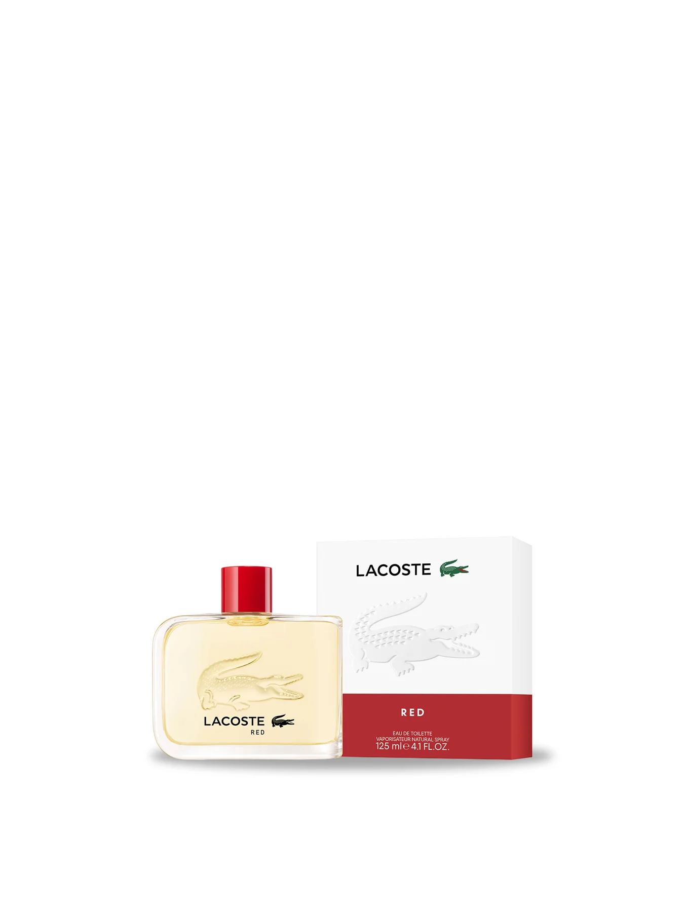 Lacoste Red Eau de Toilette 125ml - Image 2