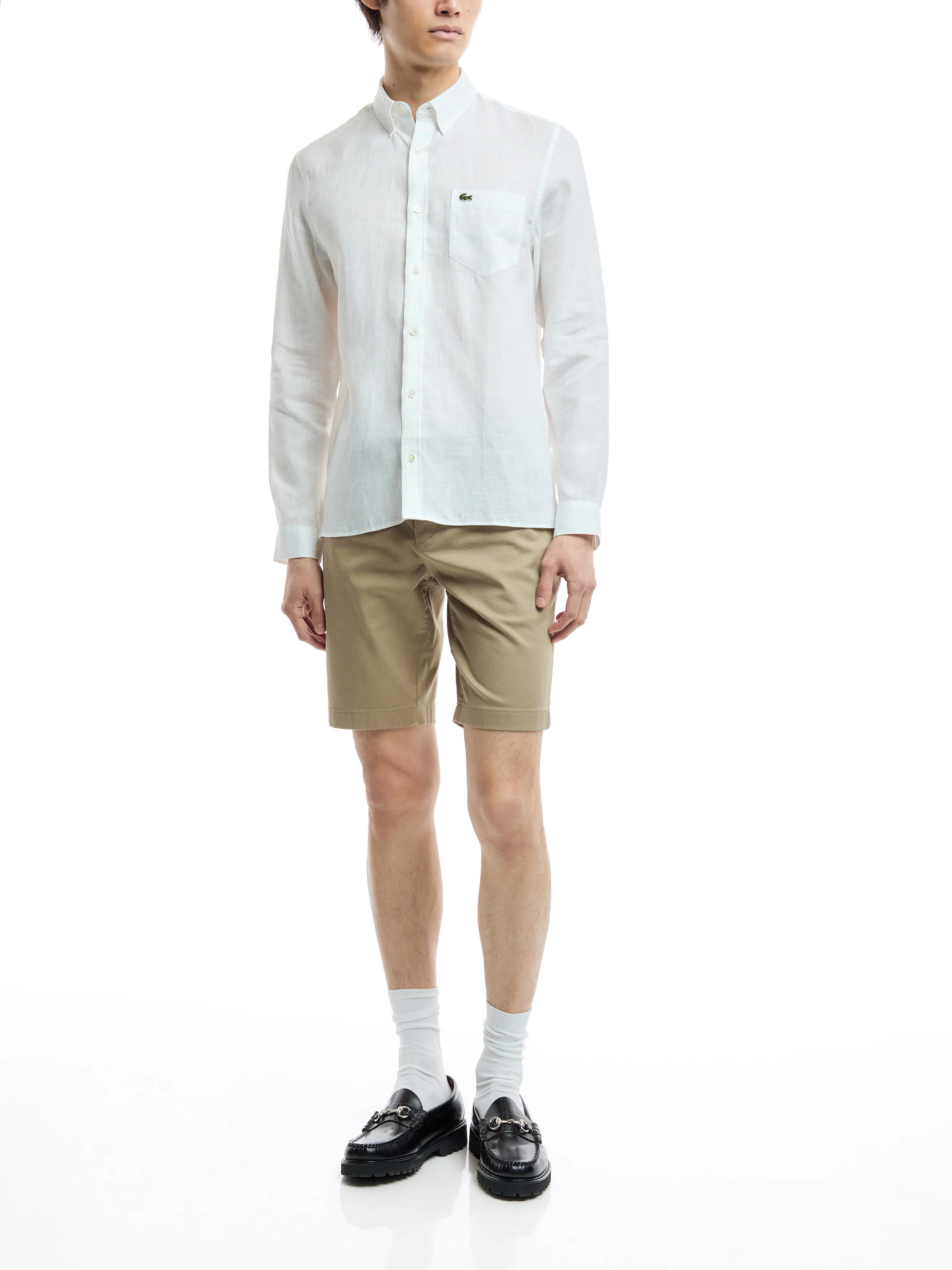 Long Sleeve Linen Shirt - Image 2