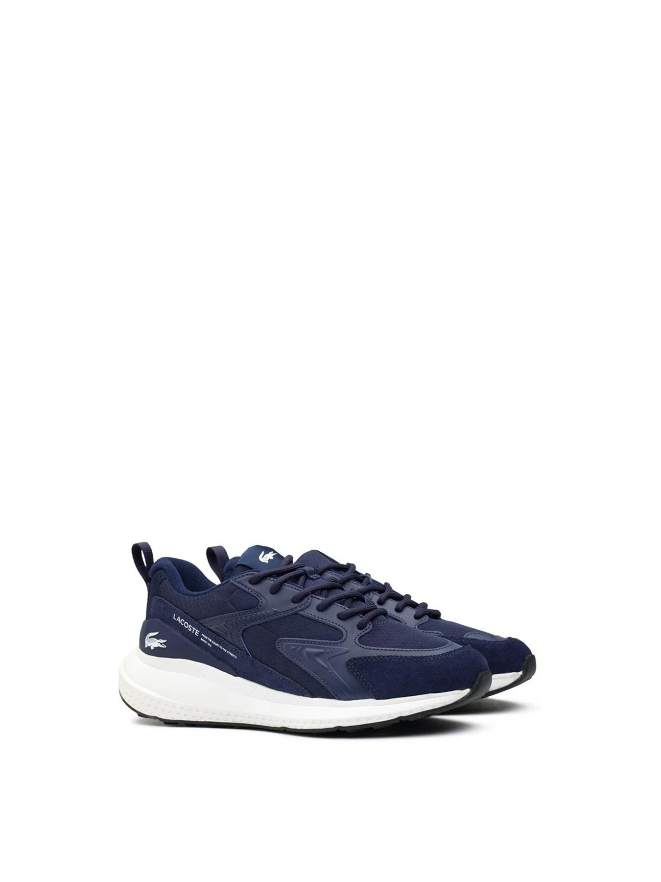 L003 Evo Leather Trainers White - Image 4
