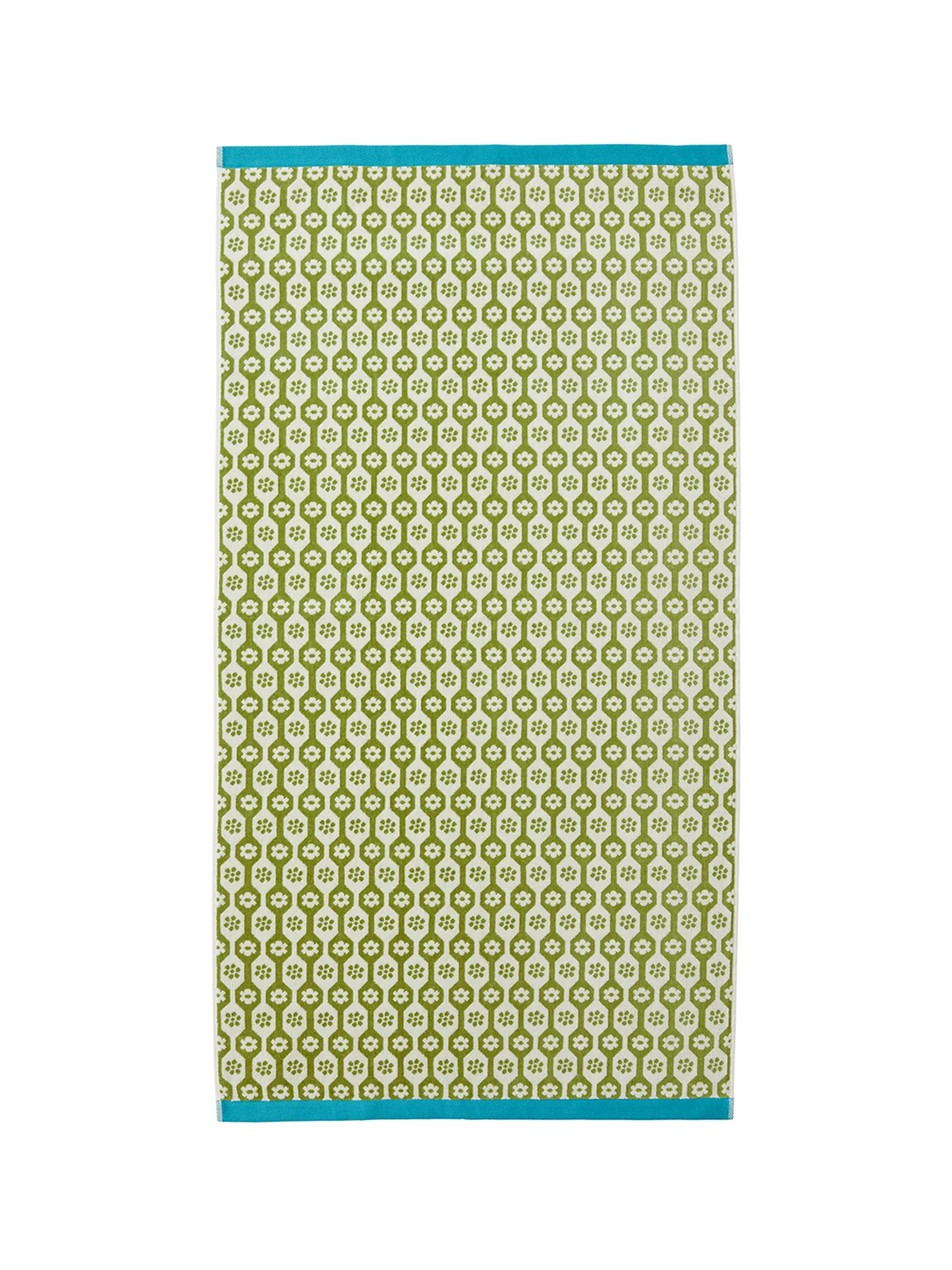 Daisy Bath Sheet Green