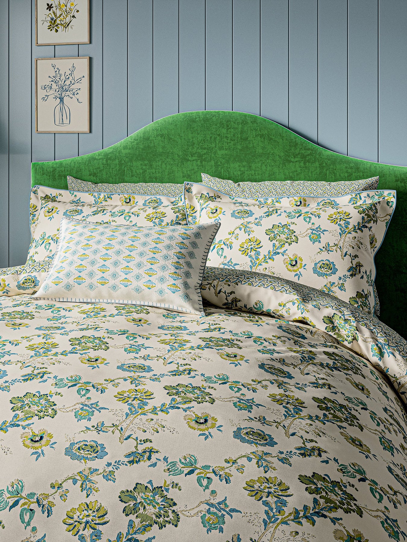 Orchard Botanical Print Duvet Cover Collection