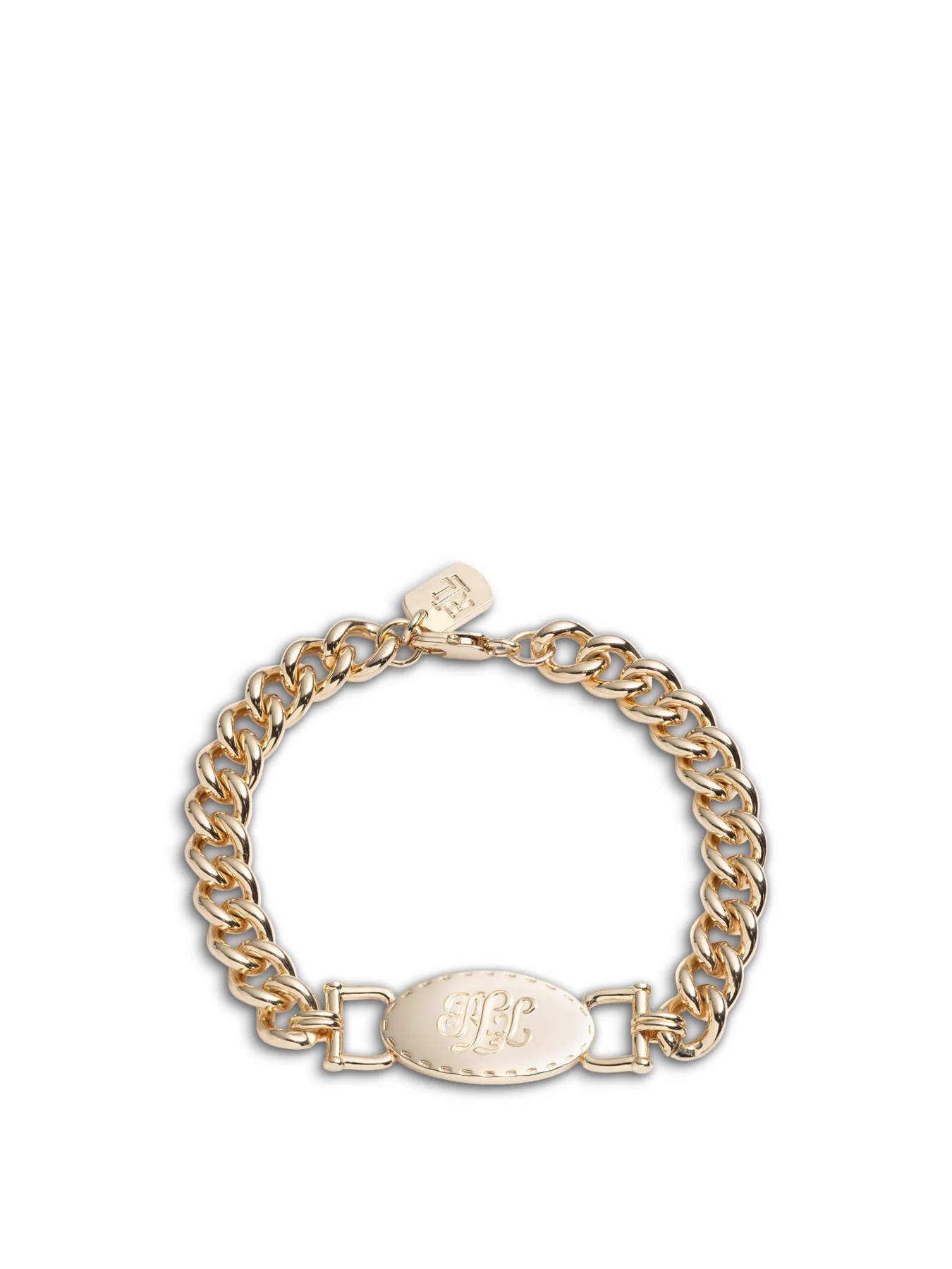 Logo Link Bracelets Flex Gold