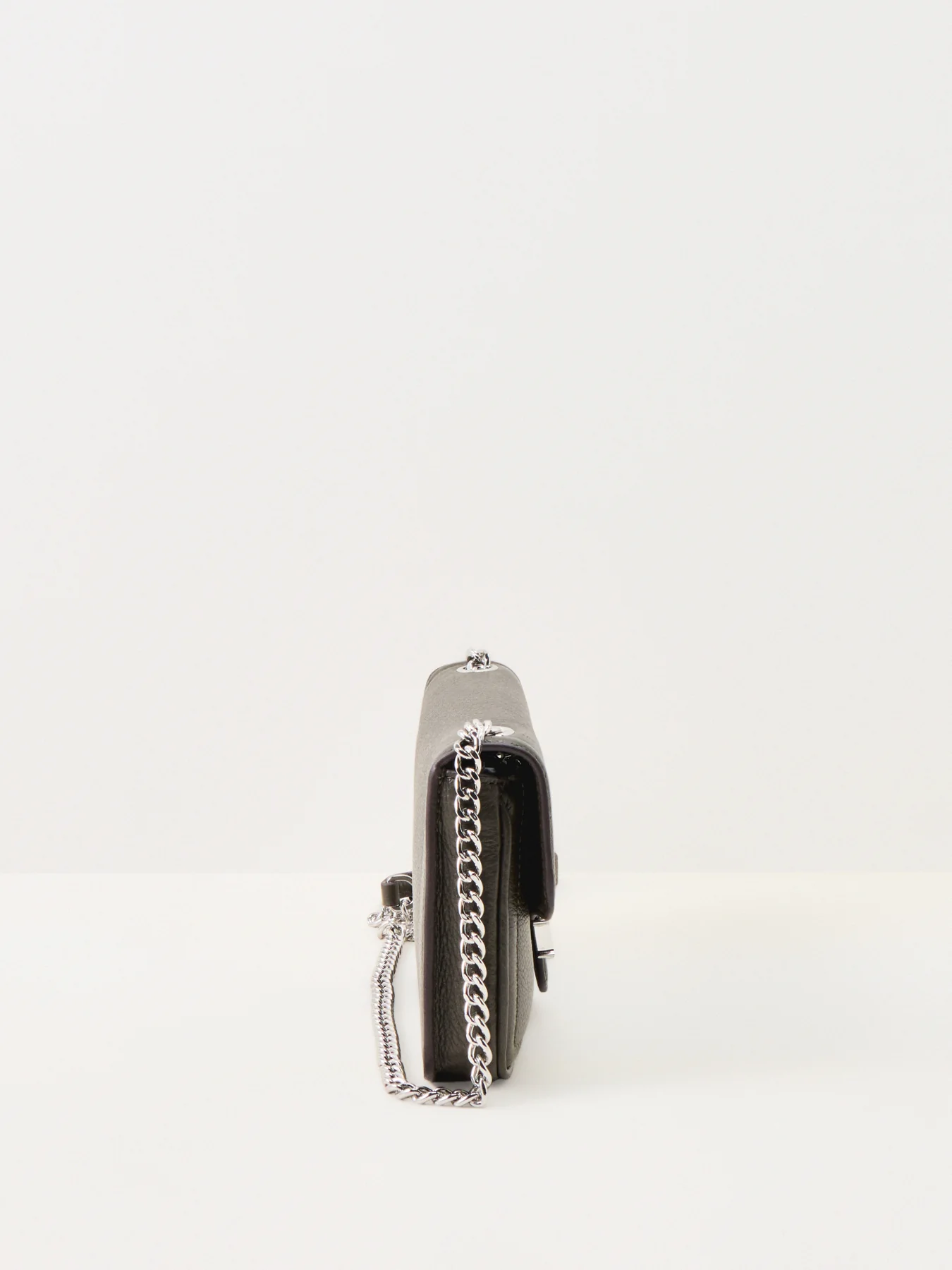 Bradley Large Leather Wallet On Chain Olive - Image 4