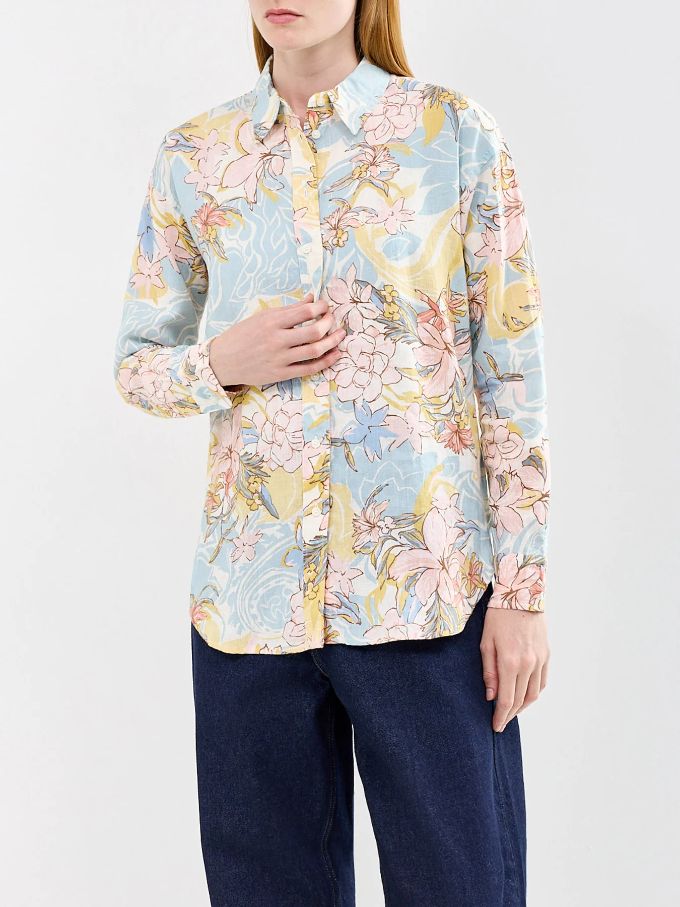Floral Long Sleeve Shirt - Image 4