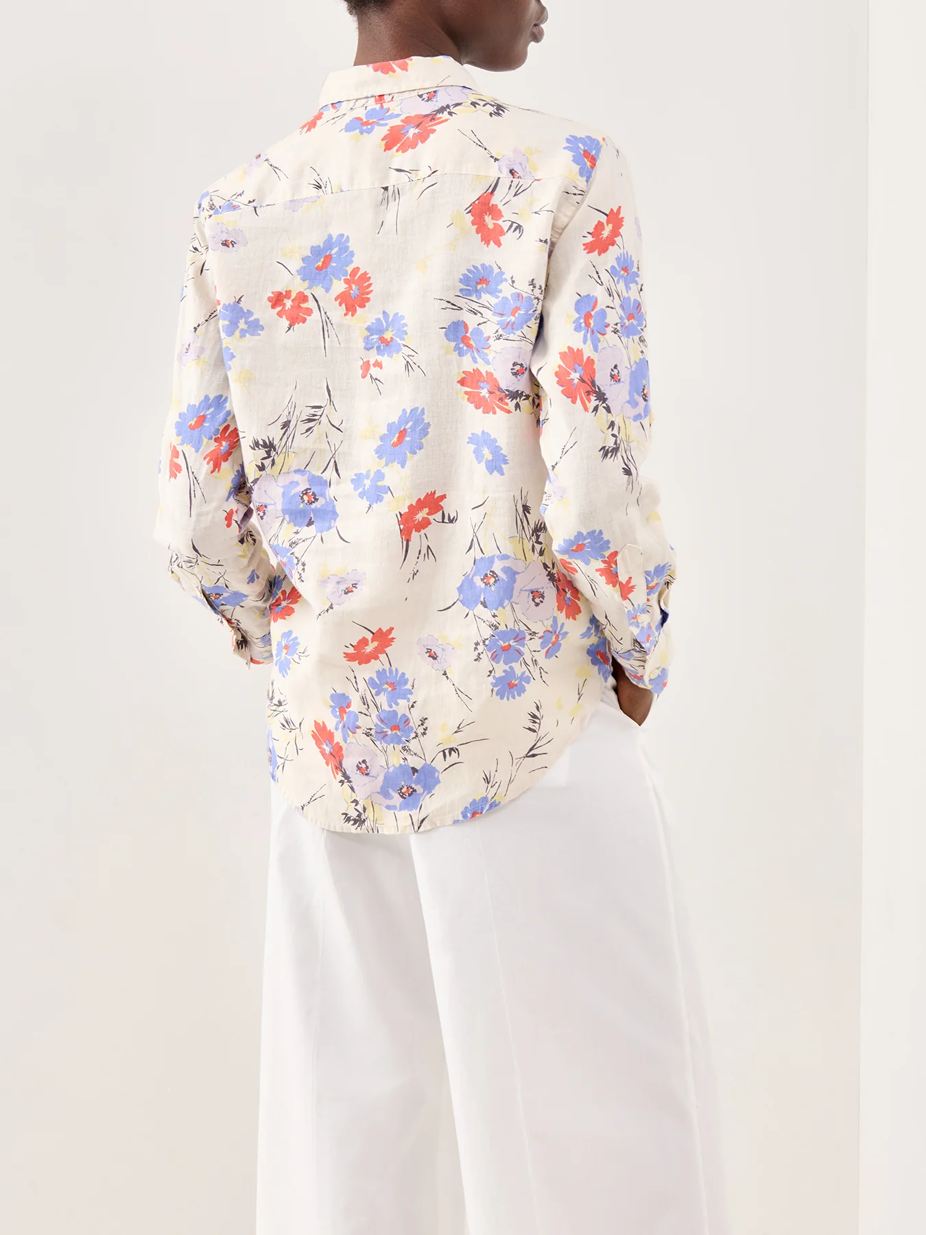 Floral Long Sleeve Shirt Multi - Image 5