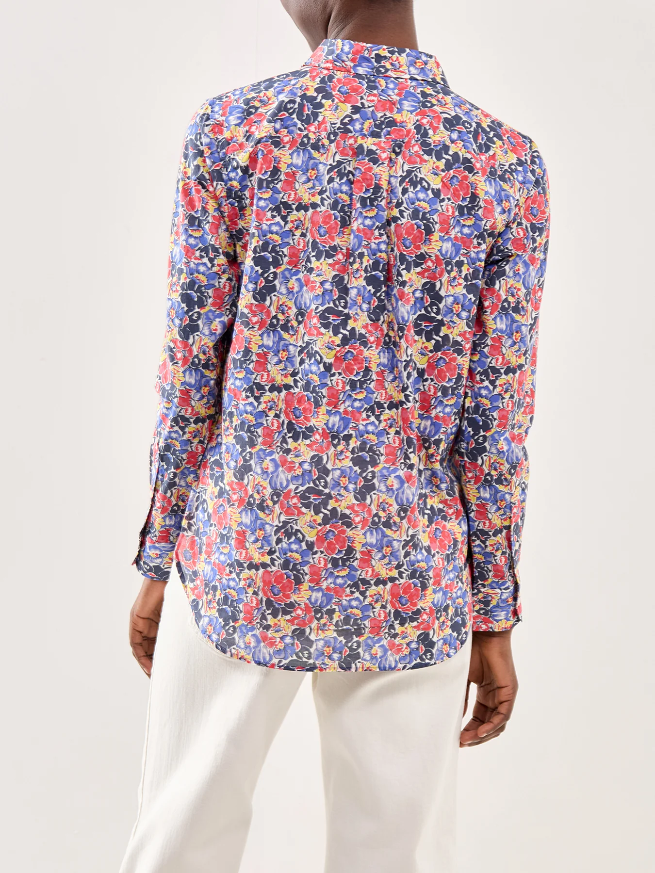 Floral Long Sleeve Shirt Multi - Image 5
