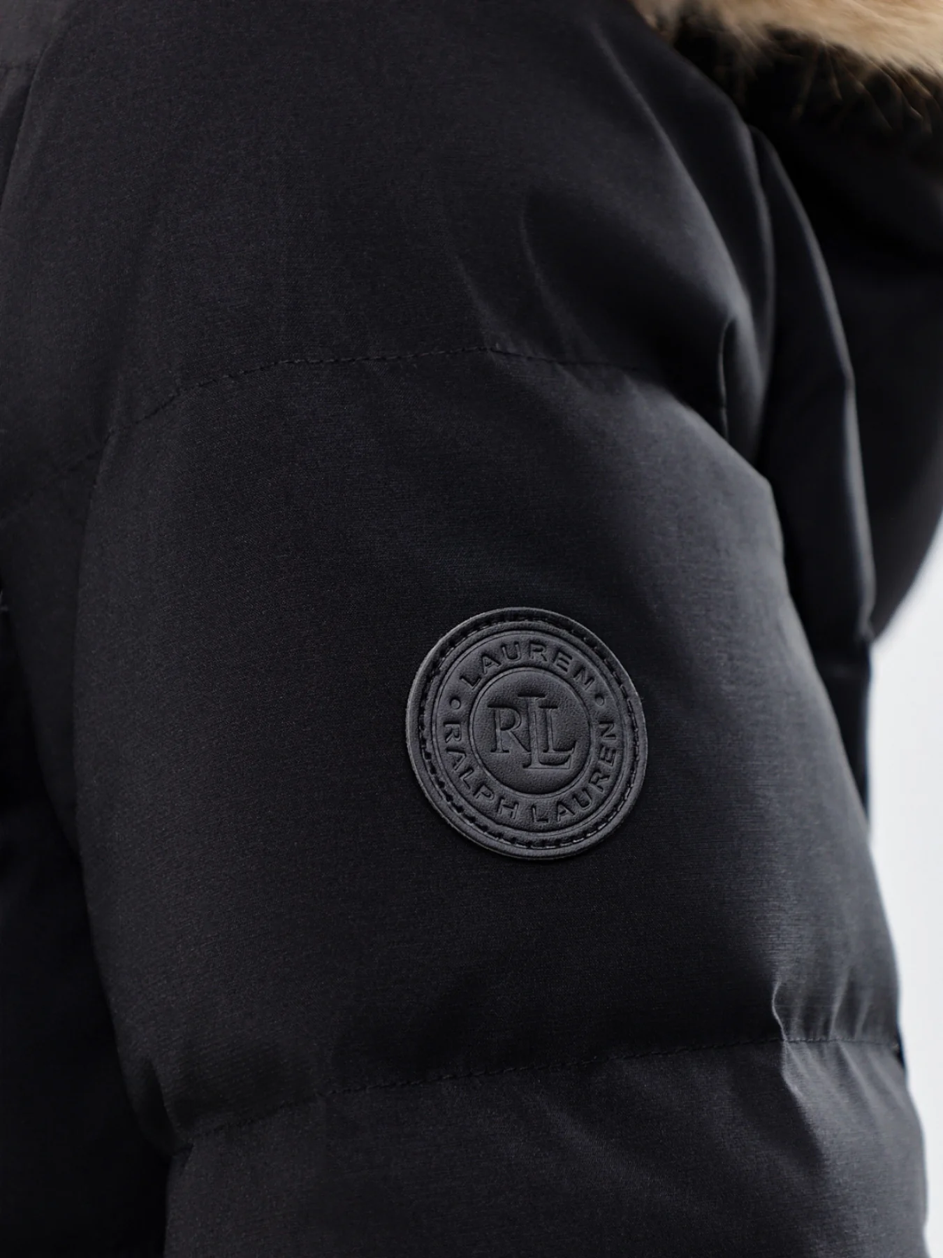 Insulated Puffer Coat Black - Image 3