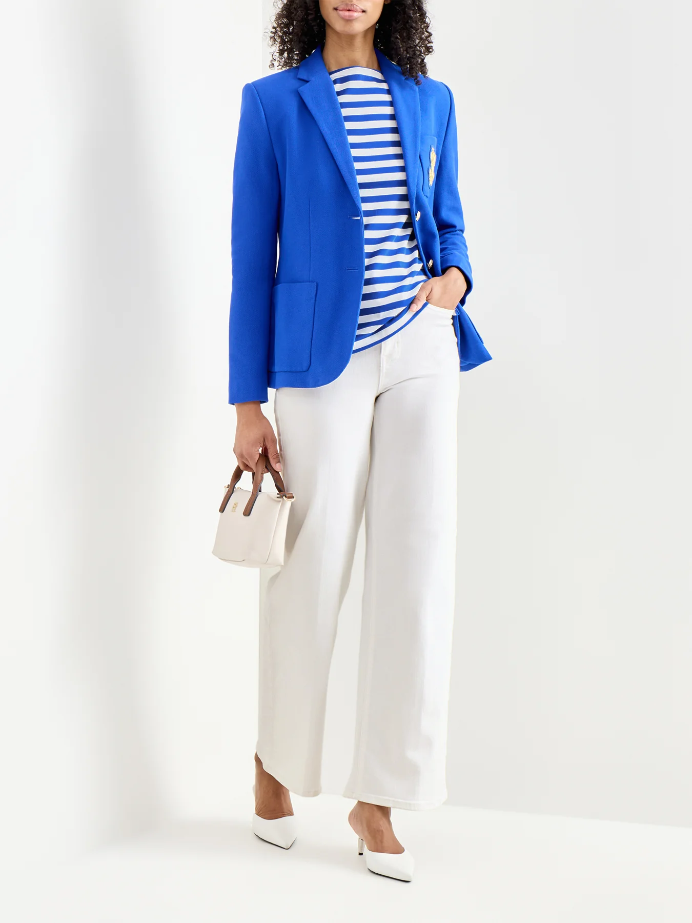 Judy Mid Sleeve T-Shirt Multi - Image 2