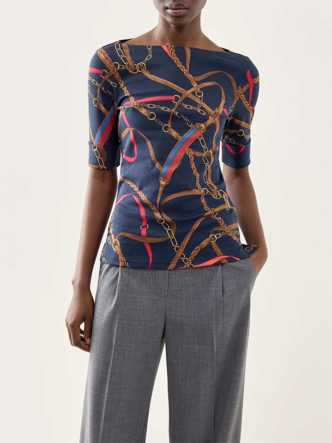 Judy Mid Sleeve T Shirt - Image 4