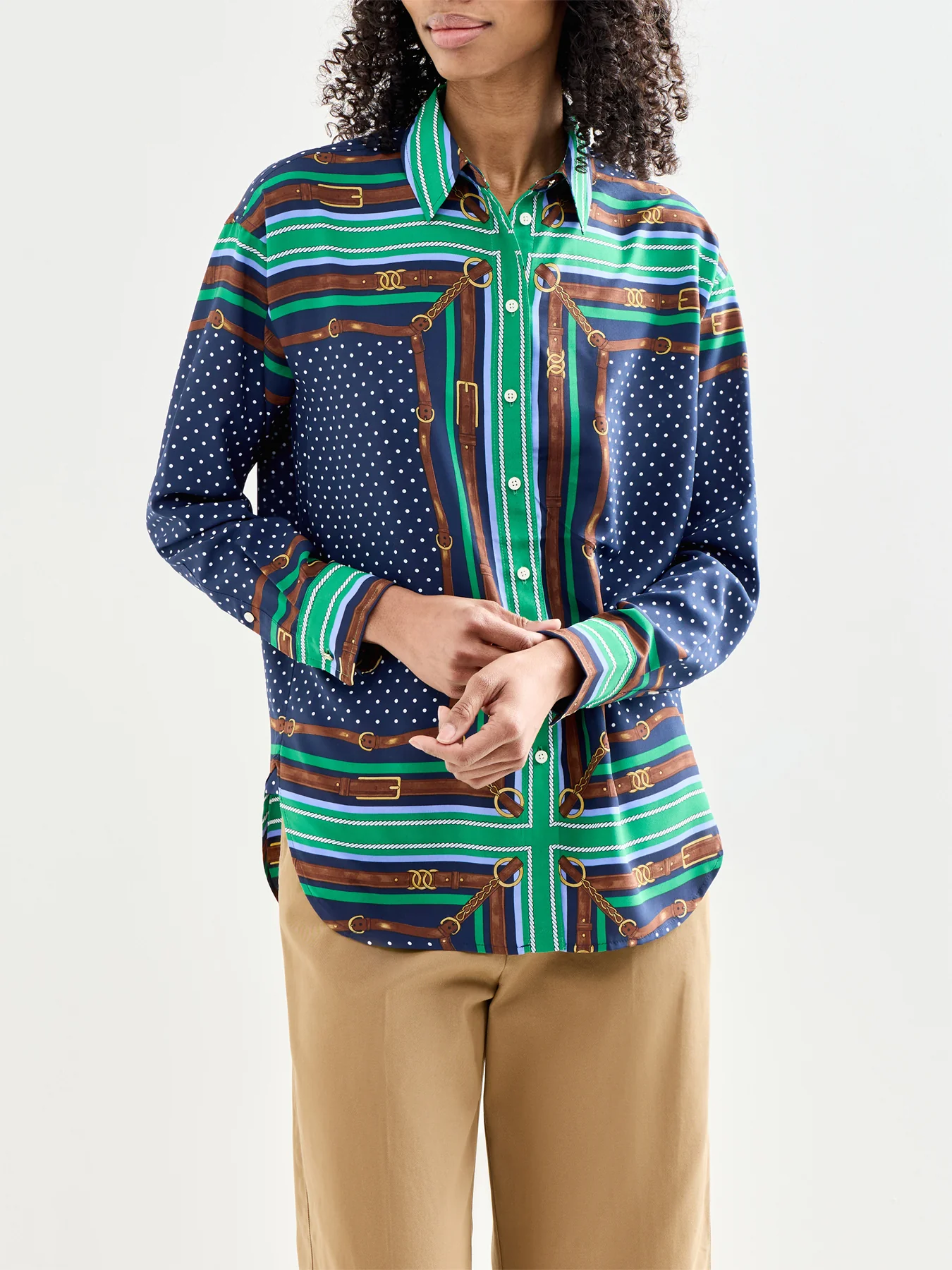 Kotta Long Sleeve Shirt Multi - Image 4