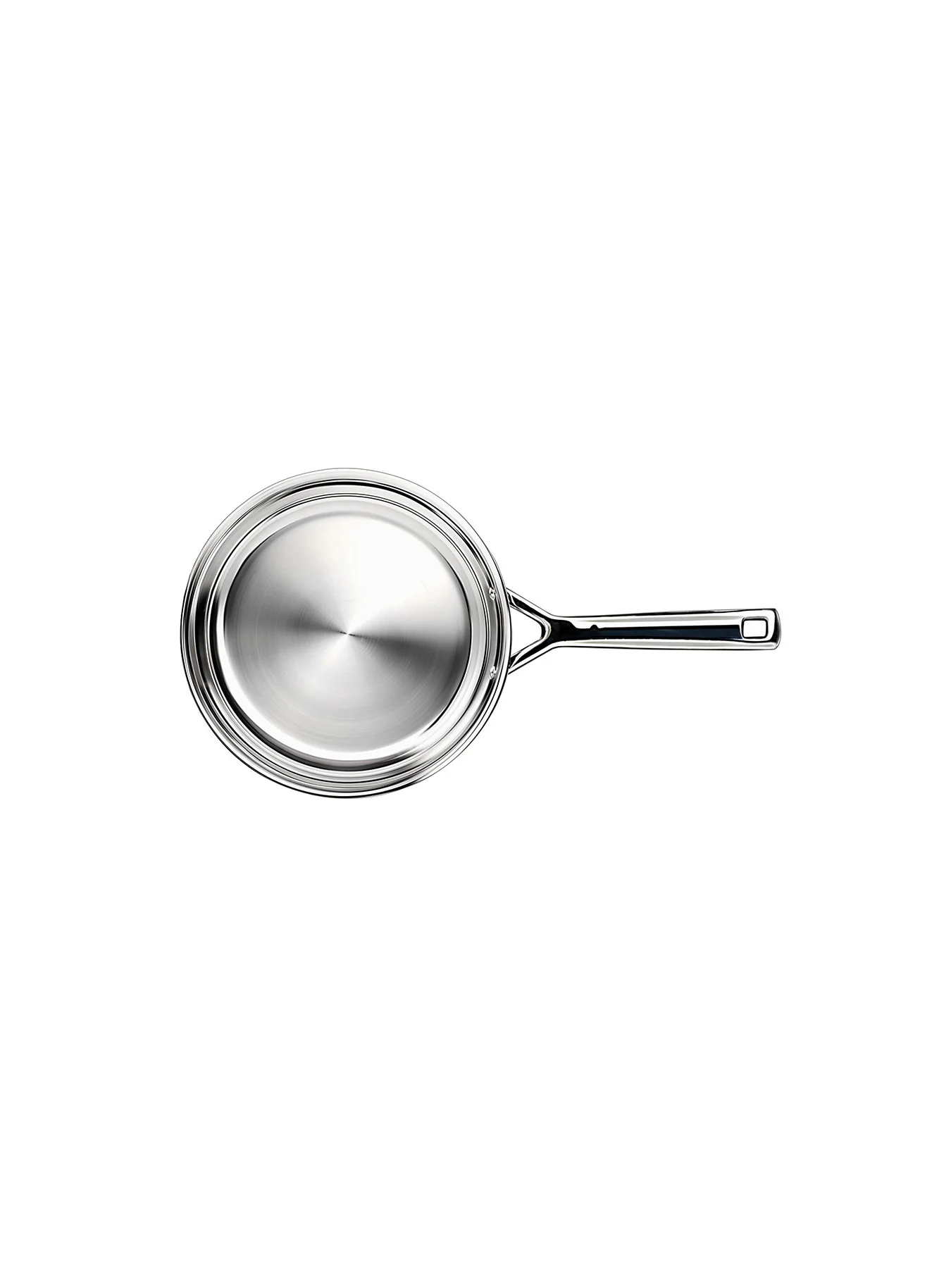 3-Ply Stainless Steel Uncoated Frying Pan 24cm - Image 2