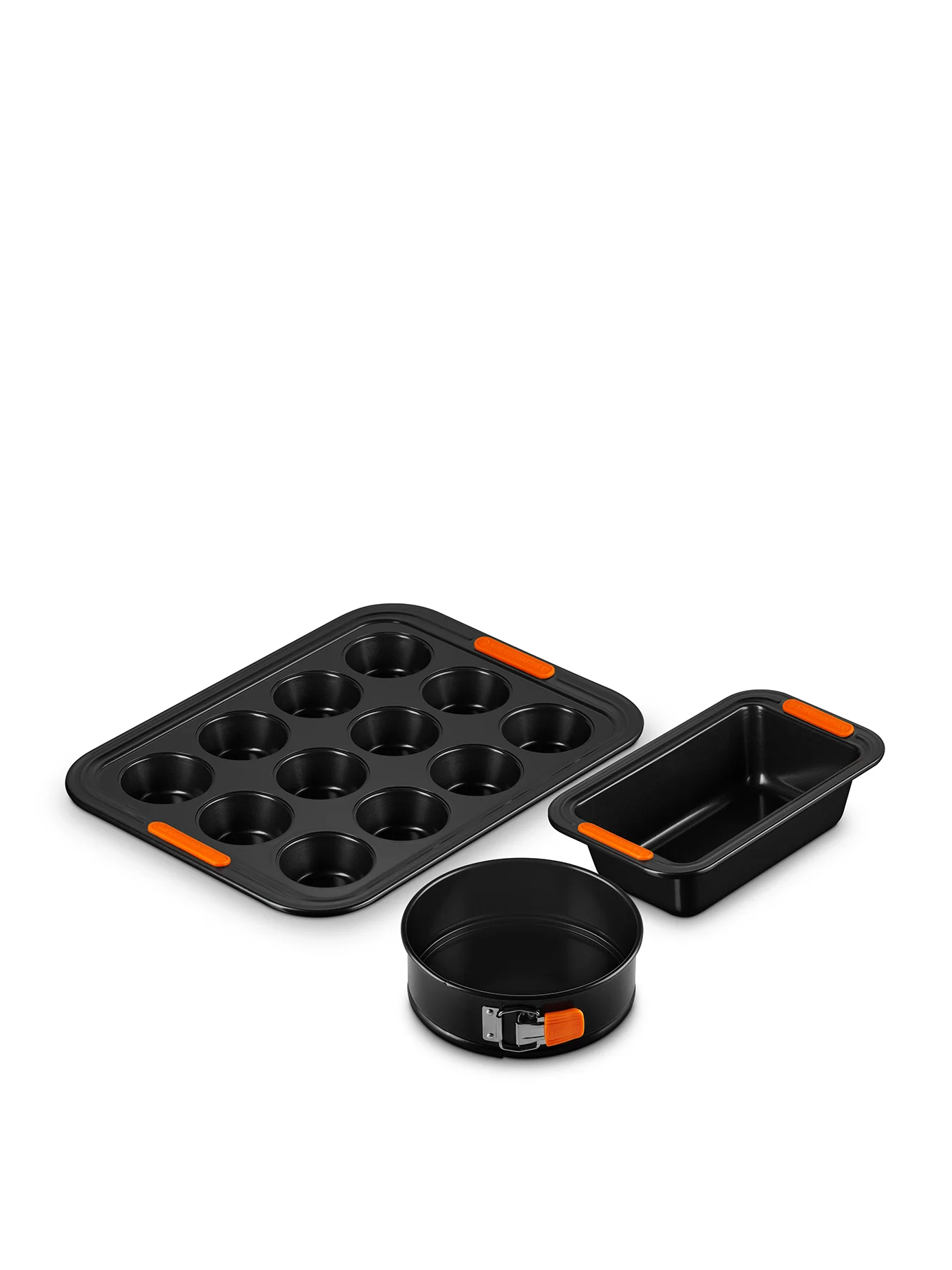 Bakeware 3 Piece Set Black