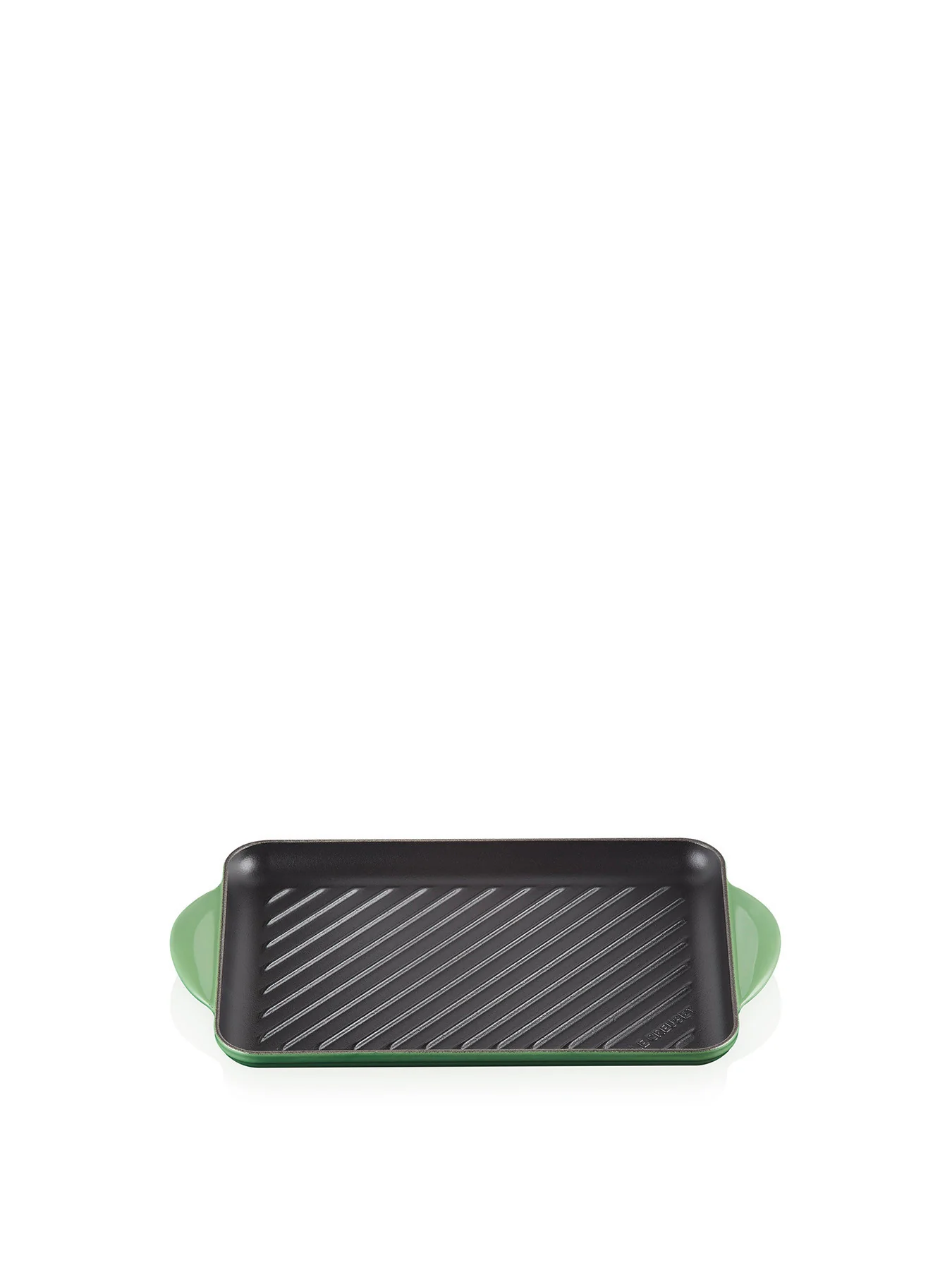 Cast Iron Rectangular Grill 32cm Bamboo Green - Image 2