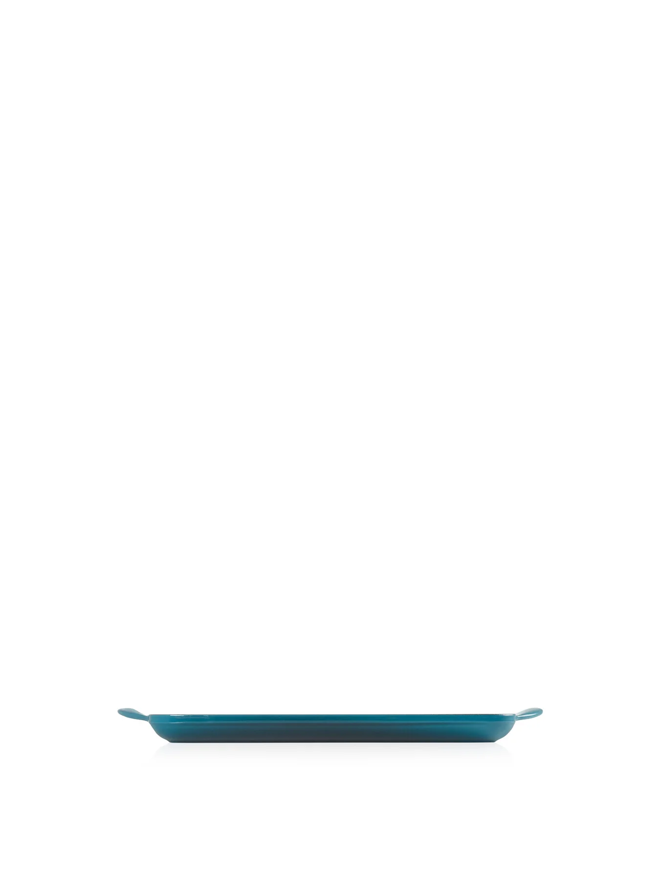 Cast Iron Rectangular Grill 32cm Deep Teal - Image 3