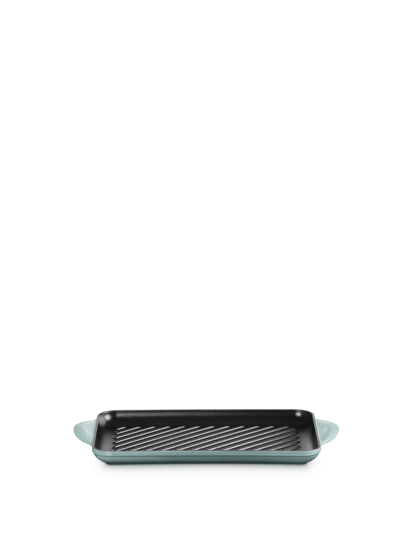 Cast Iron Rectangular Grill 32cm Sea Salt - Image 2