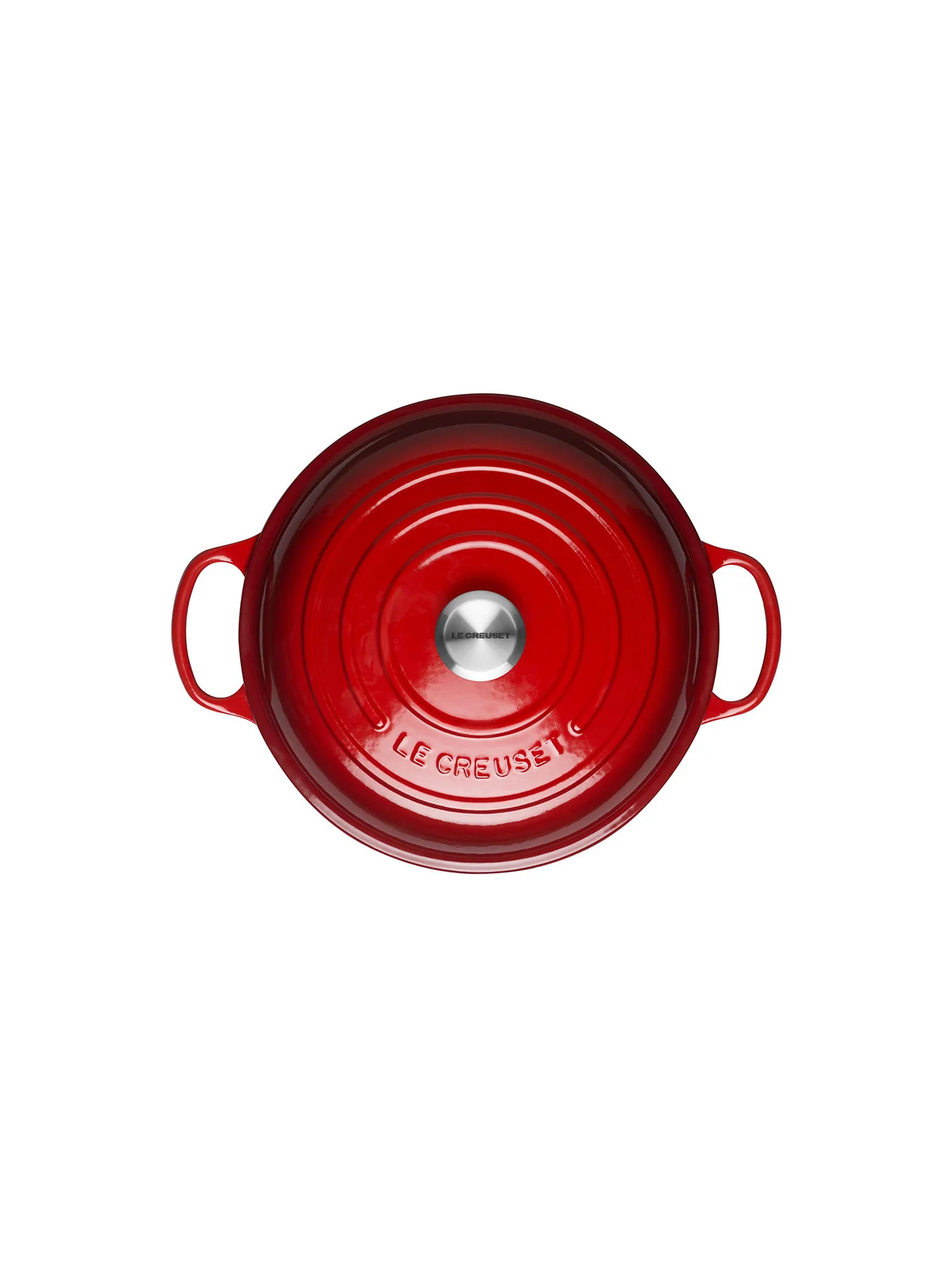 Cast Iron Shallow Casserole 30cm Cerise - Image 3