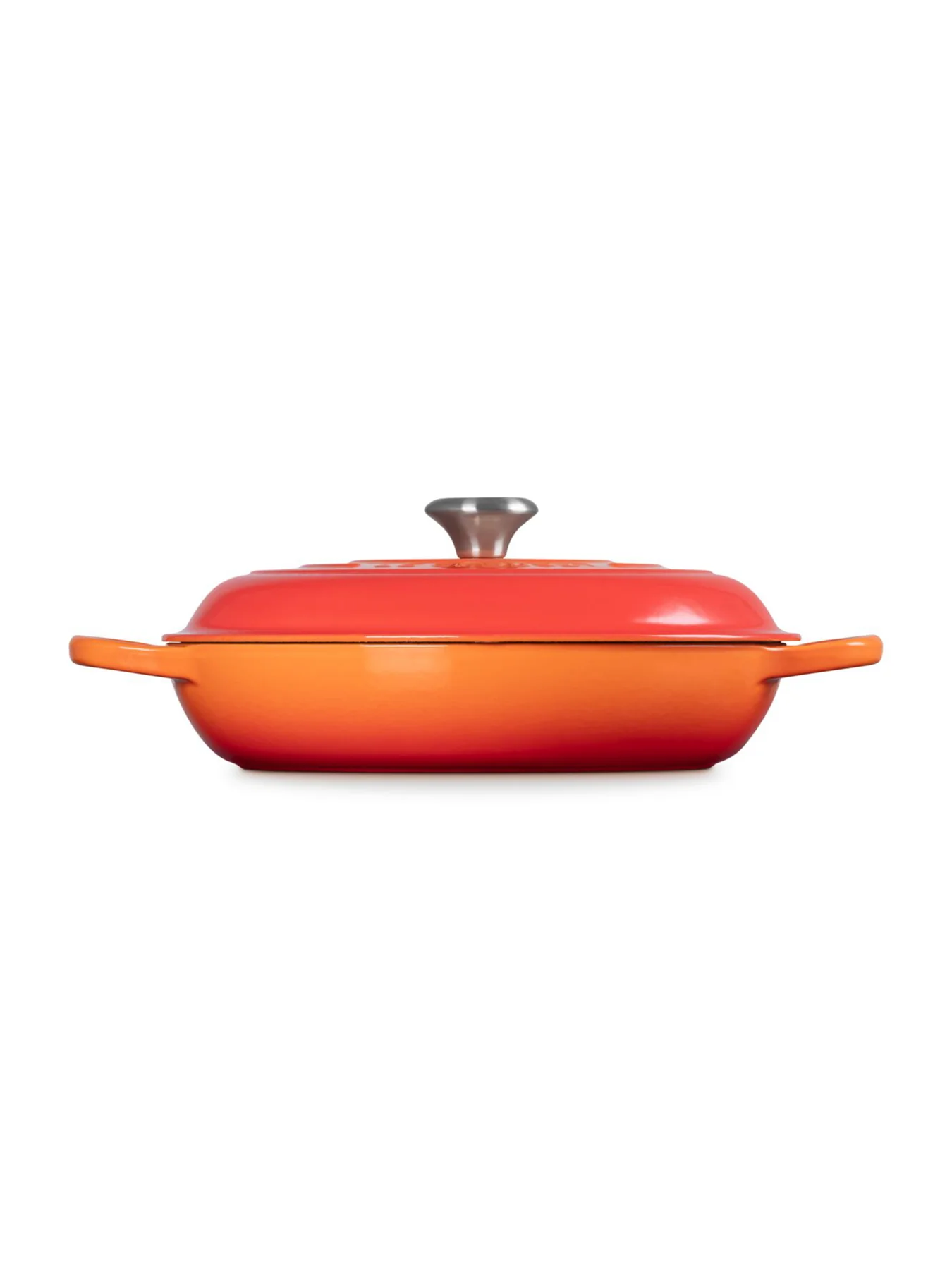 Cast Iron Shallow Casserole 30cm Volcanic - Image 3