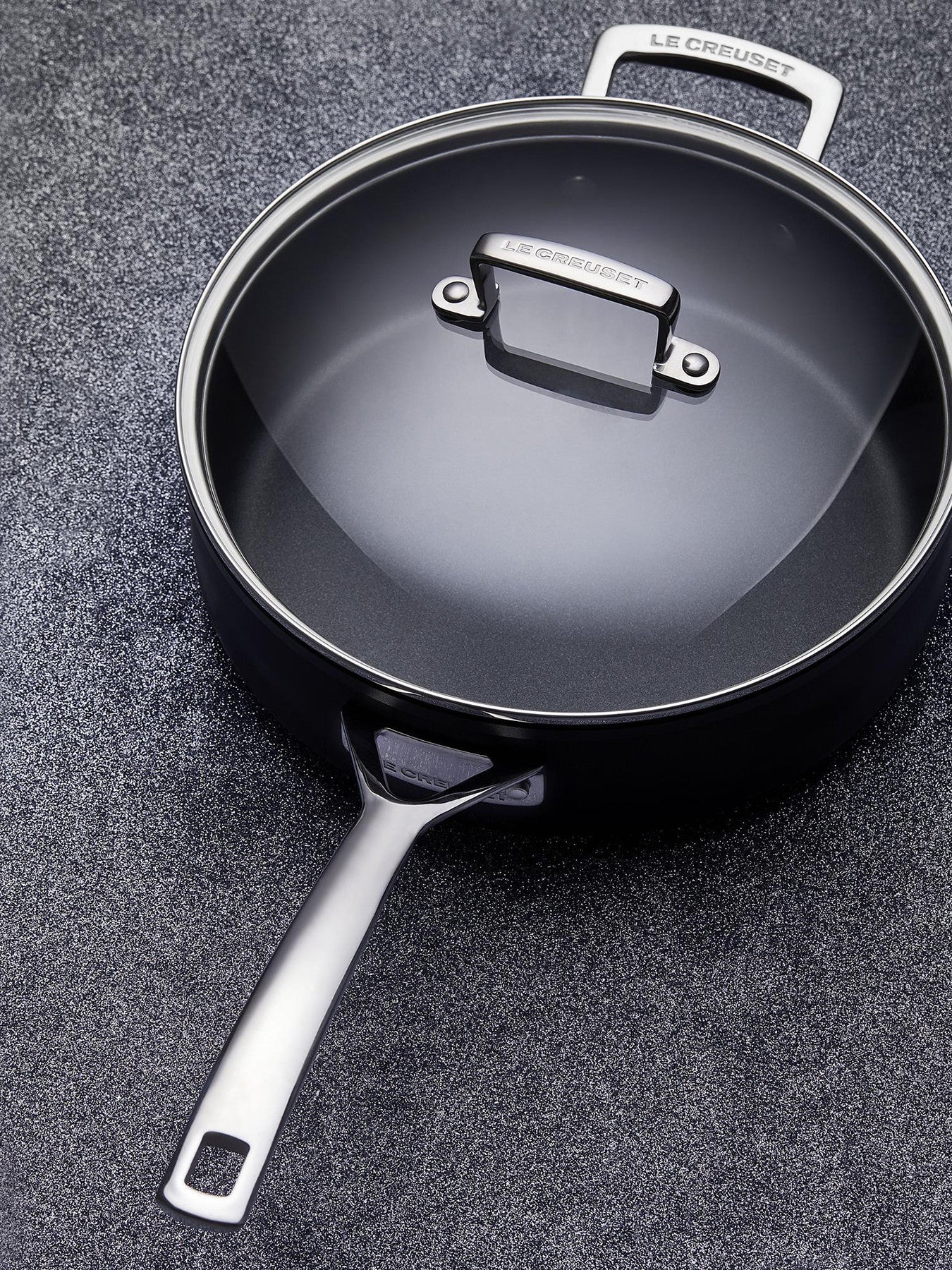 Toughened Non Stick Saute Pan 26cm - Image 6
