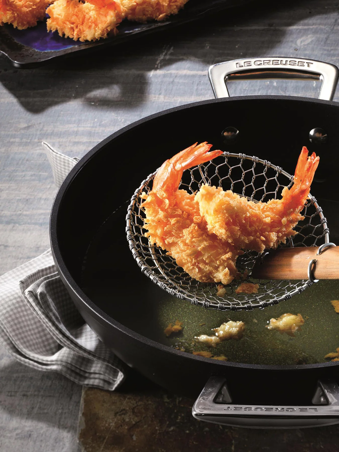 Toughened Non Stick Wok 32cm - Image 5