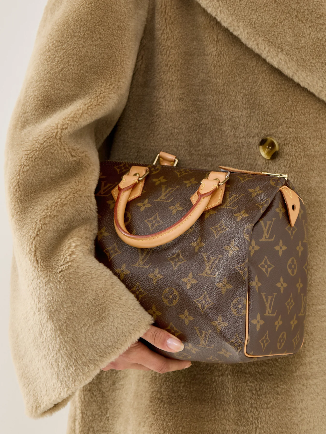 Vintage Louis Vuitton Speedy 25 Monogram Brown - Image 2