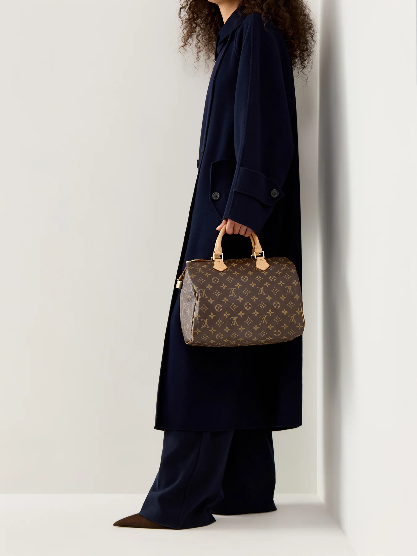 Vintage Louis Vuitton Speedy 30 Monogram Brown - Image 2
