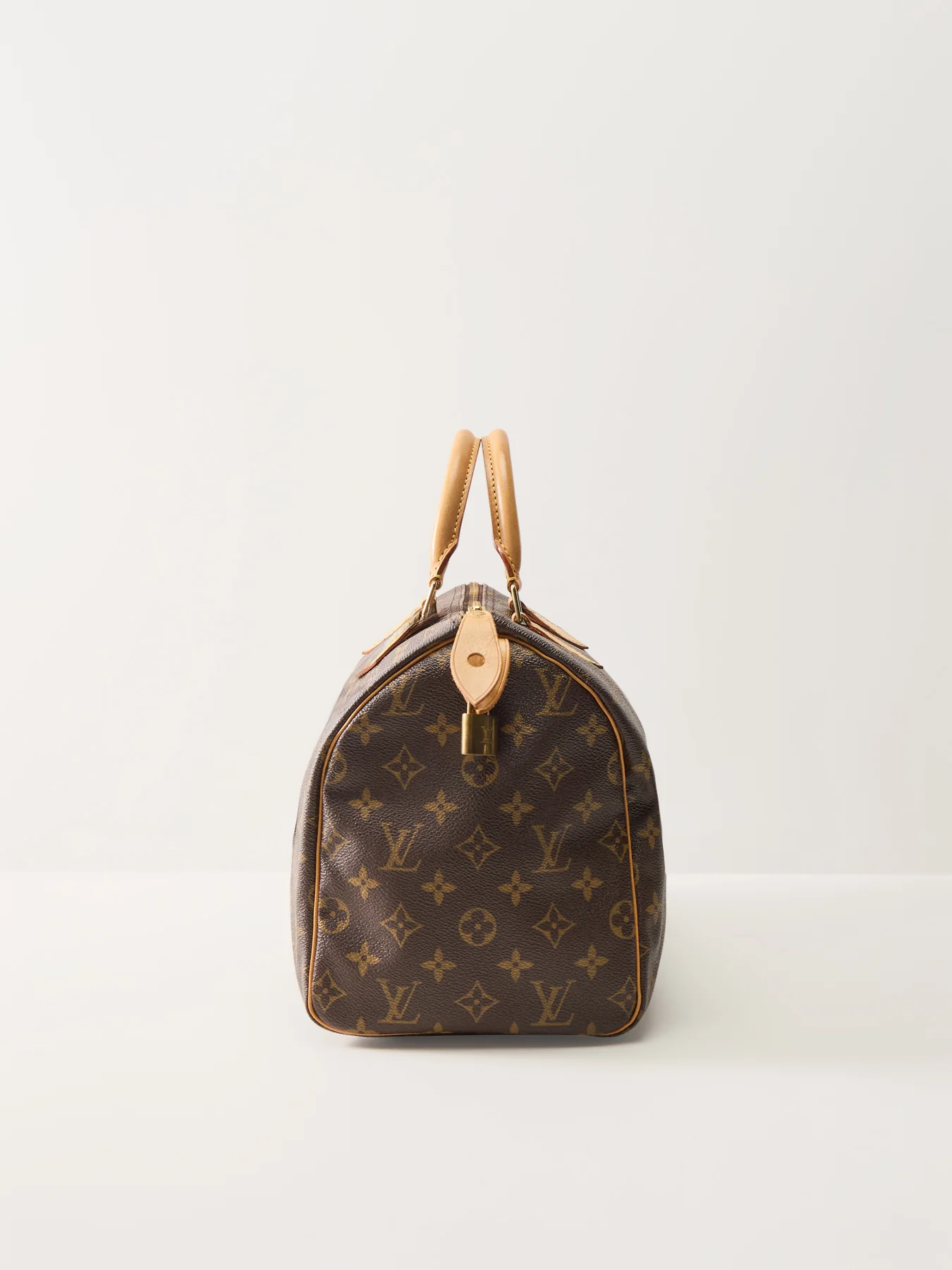 Vintage Louis Vuitton Speedy 30 Monogram Brown - Image 4