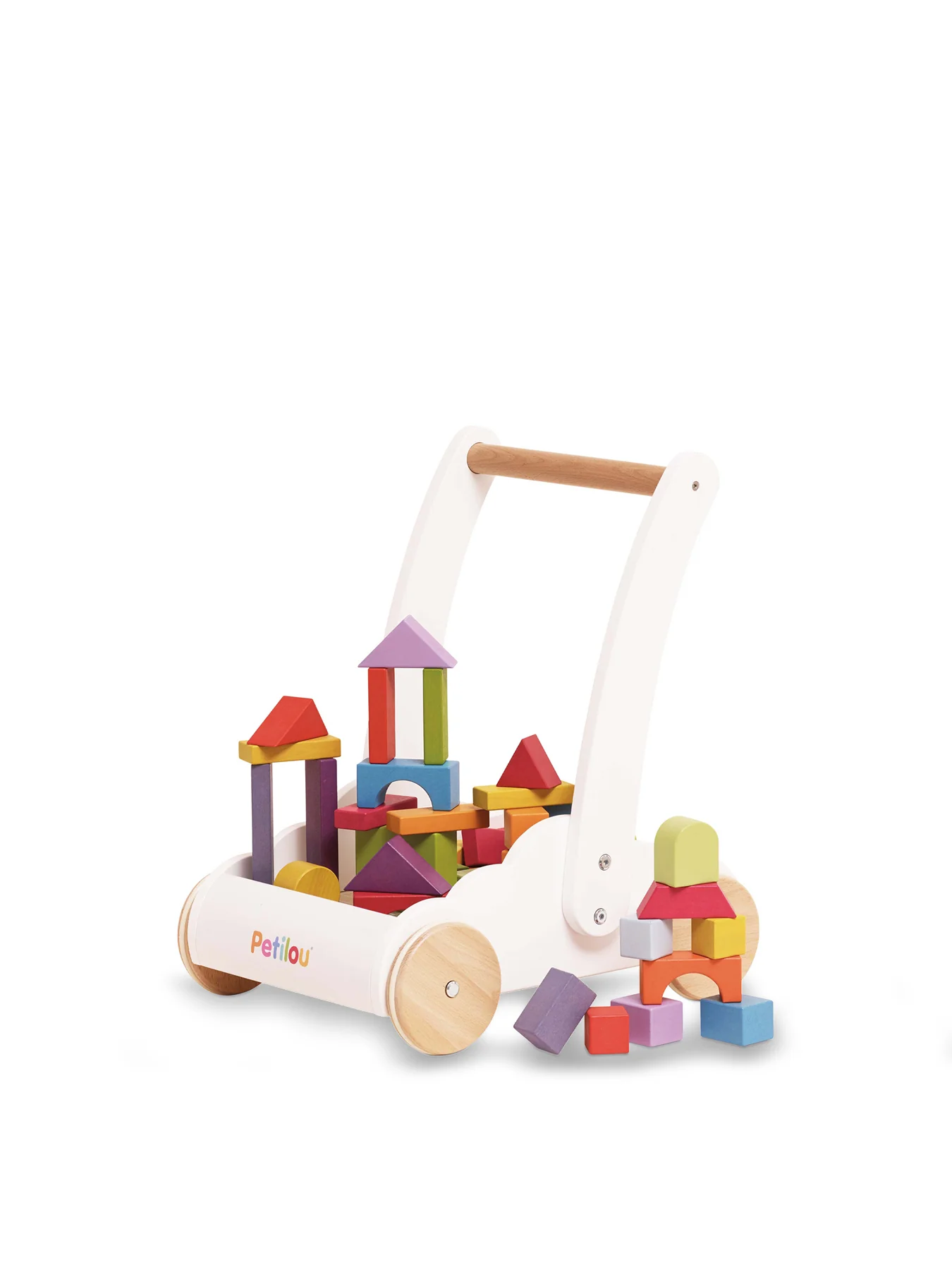 Wooden Rainbow Baby Walker