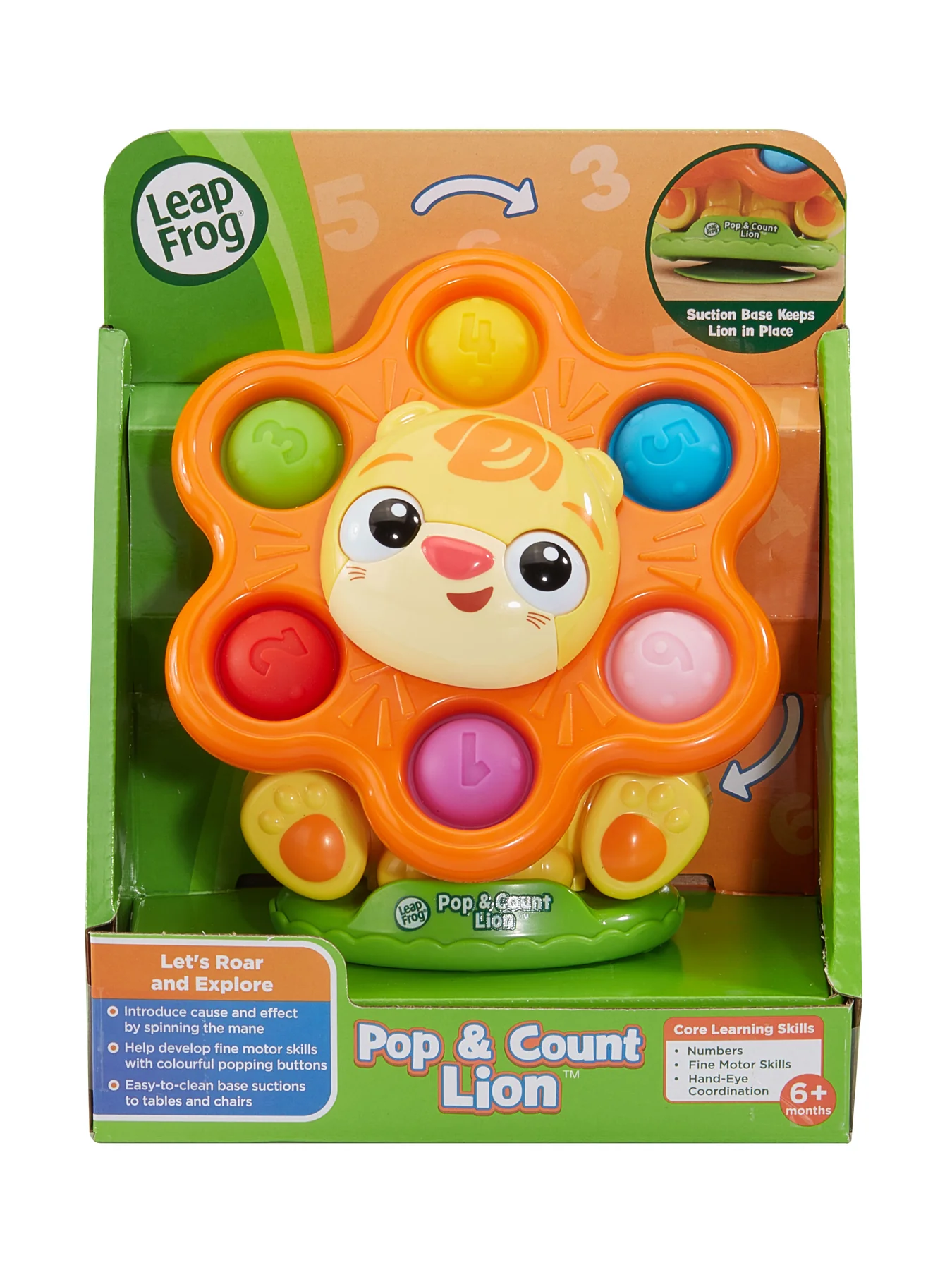 Pop and Count Lion Toy - Image 3