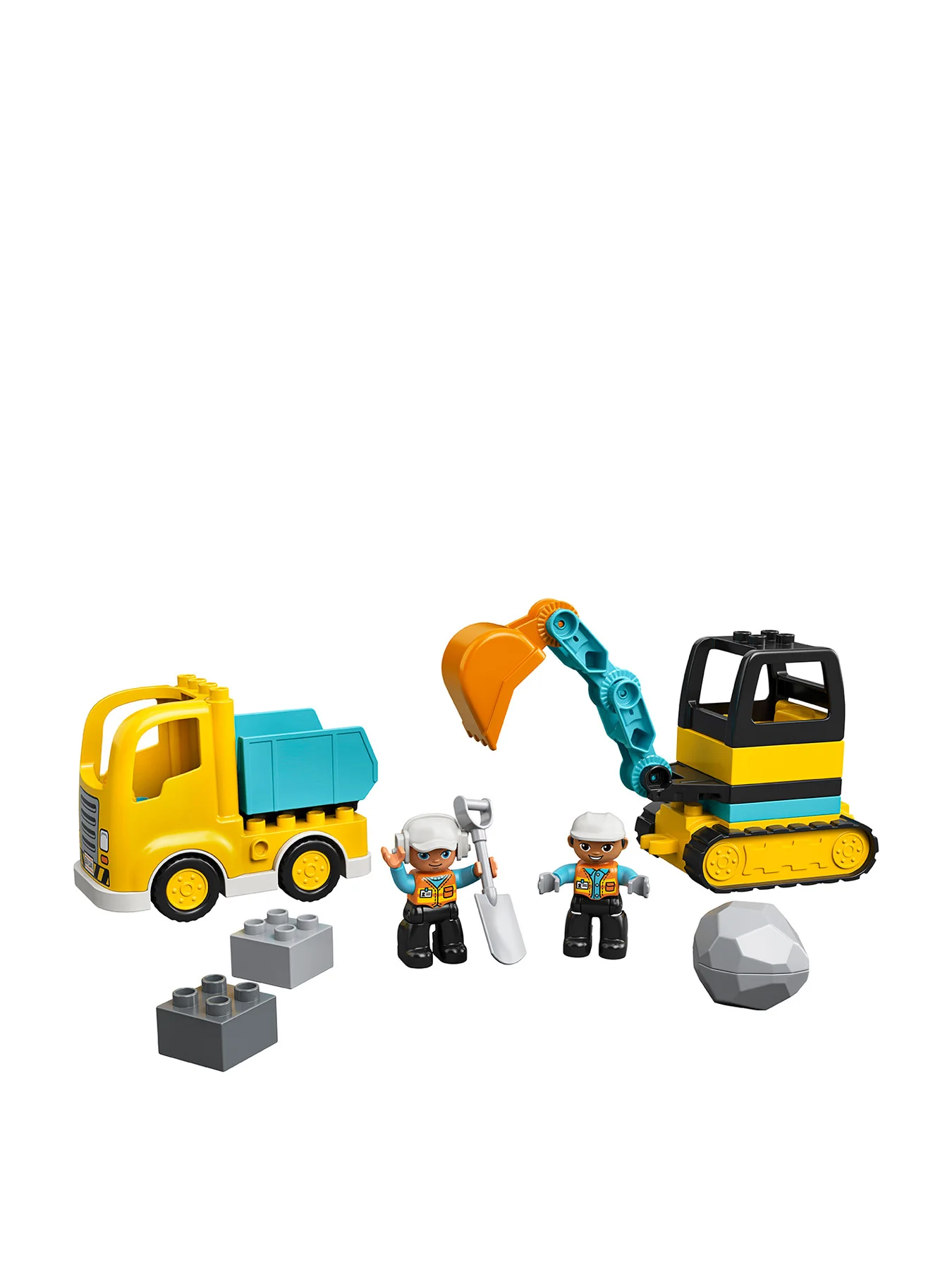 Truck and Tracked Excavator 10931 - Image 2