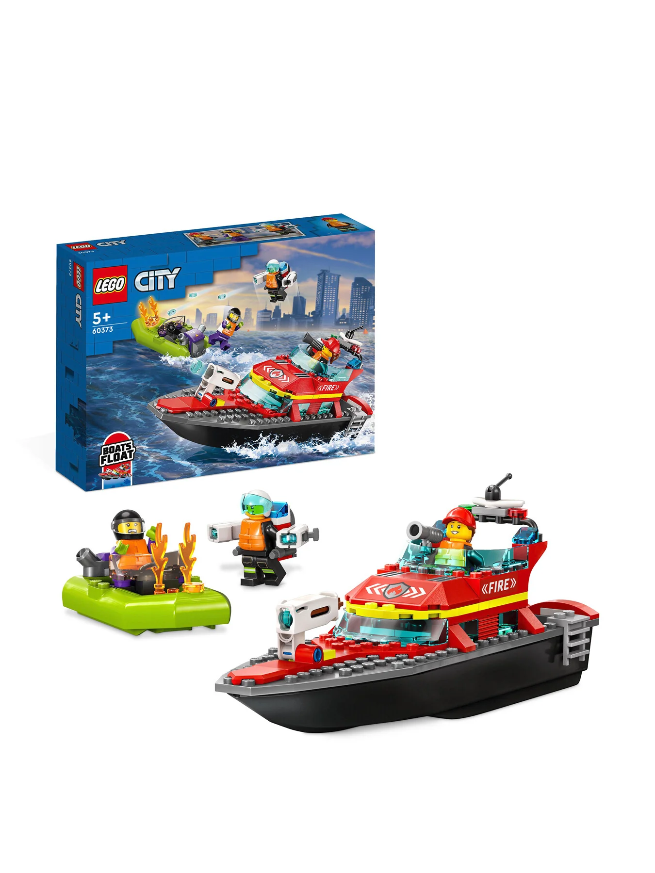 Fire Rescue Boat 60373 - Image 2