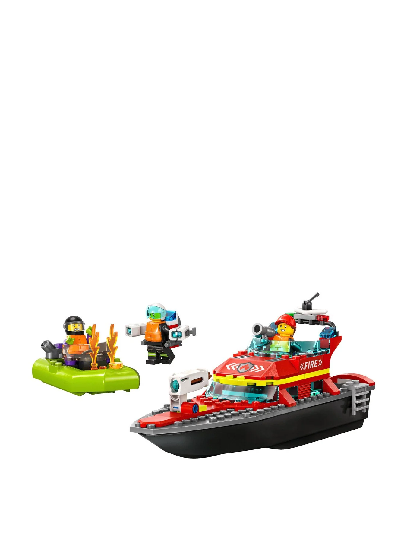 Fire Rescue Boat 60373 - Image 3