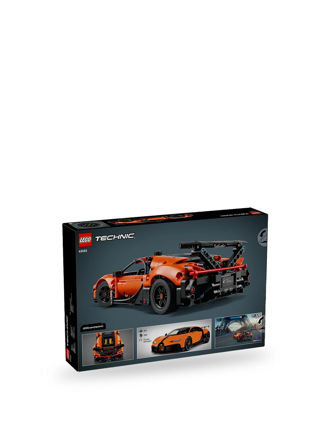 Technic Bugatti Chiron Pur Sport Hypercar 42222