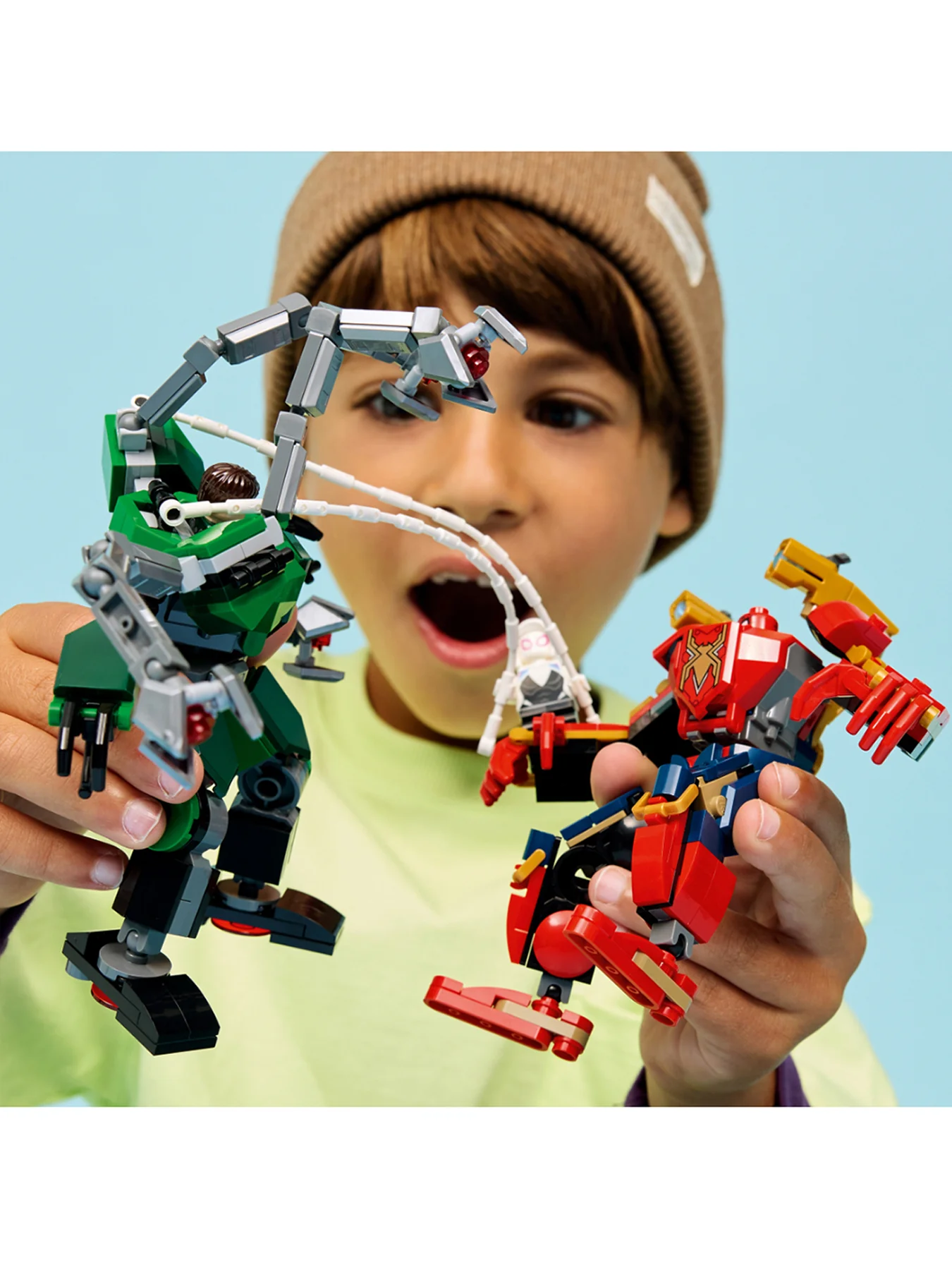 Marvel Mech Battle Spider-Man vs Doc Ock Set 76338 - Image 2