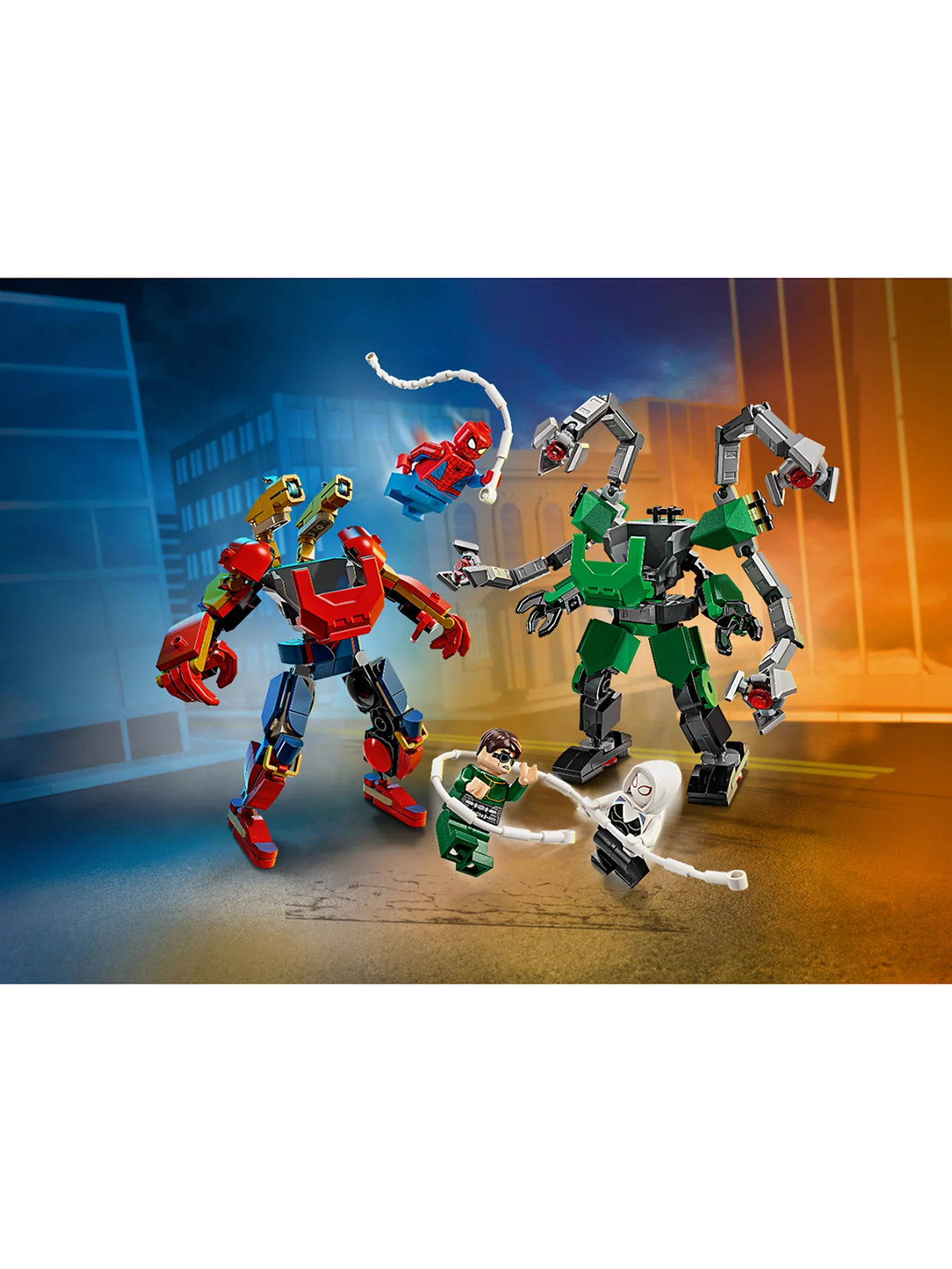 Marvel Mech Battle Spider-Man vs Doc Ock Set 76338 - Image 3