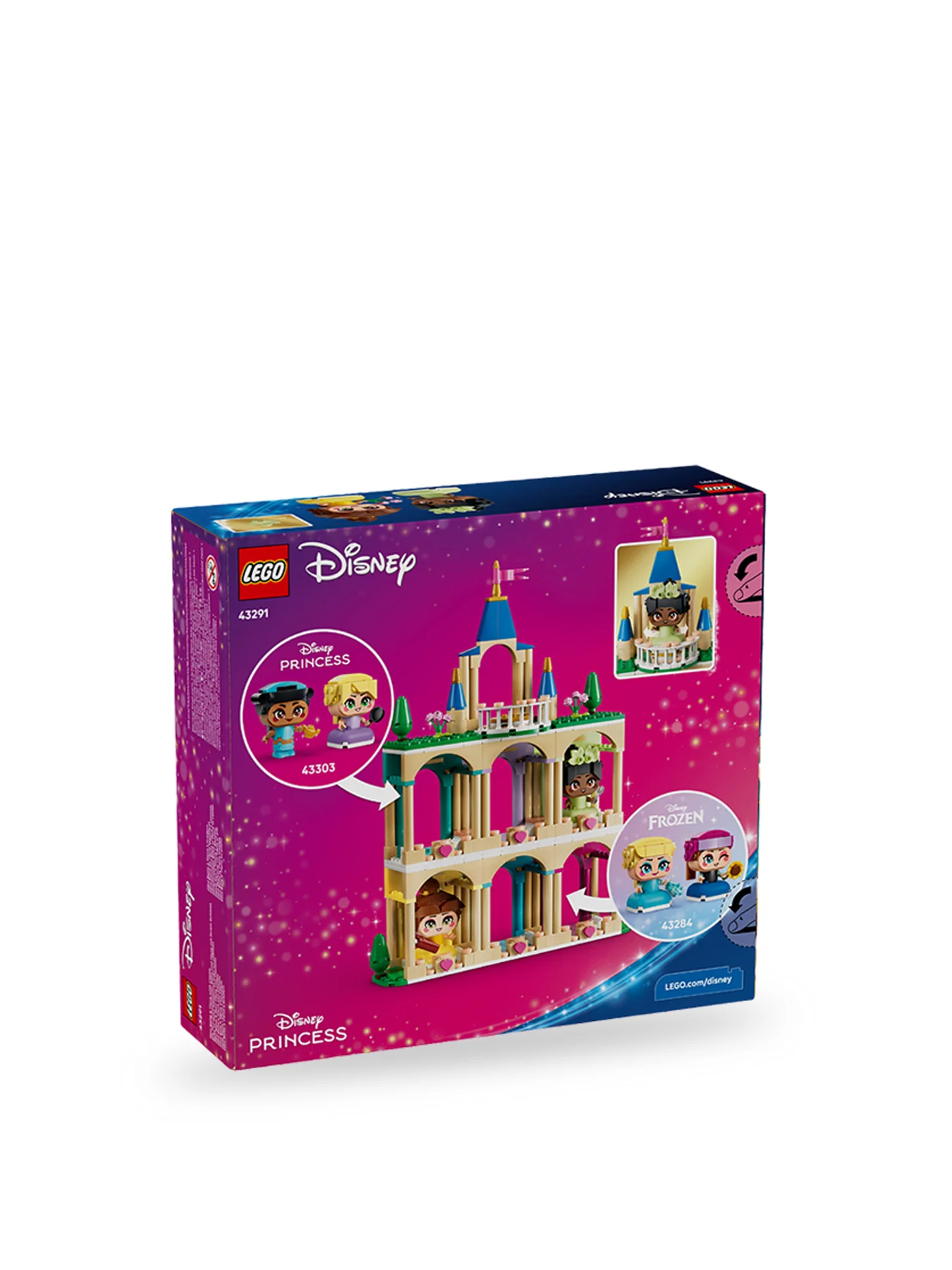 Disney Mini Belle and Tiana Castle Building Set 43291