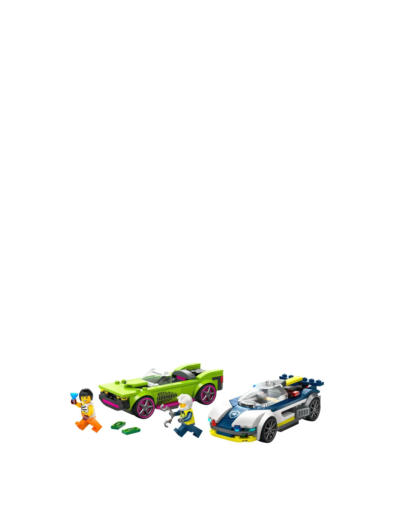 Police Car and Muscle Car Chase 60415 - Image 3