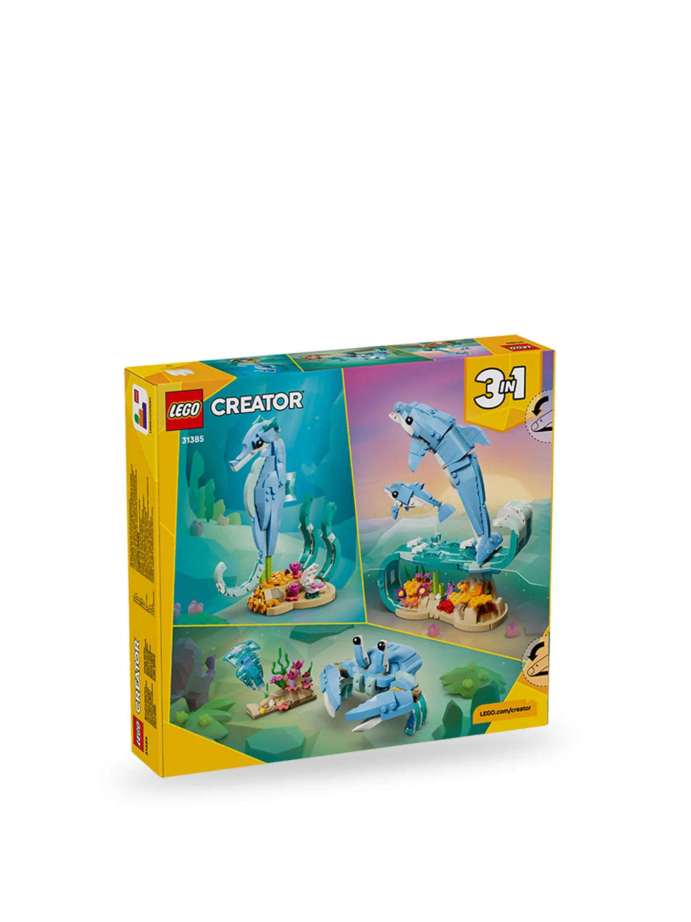 Creator Sea Animals Beautiful Dolphins Set 31385